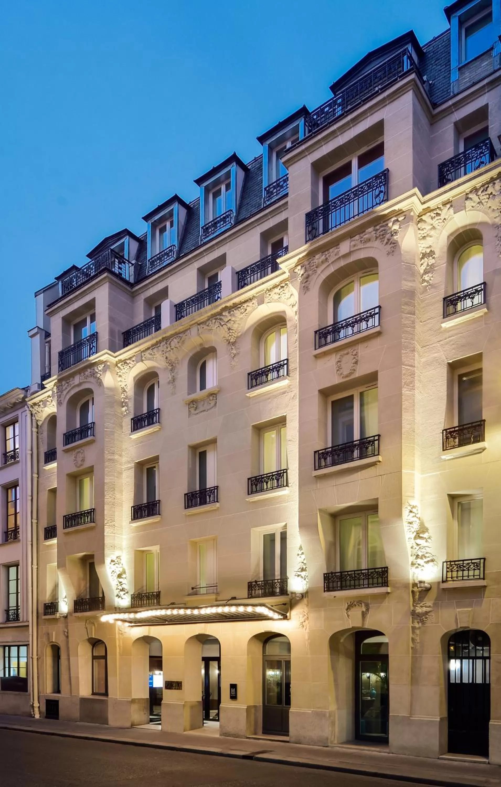 Property building in l'Echiquier Opéra Hotel Paris - MGallery Collection
