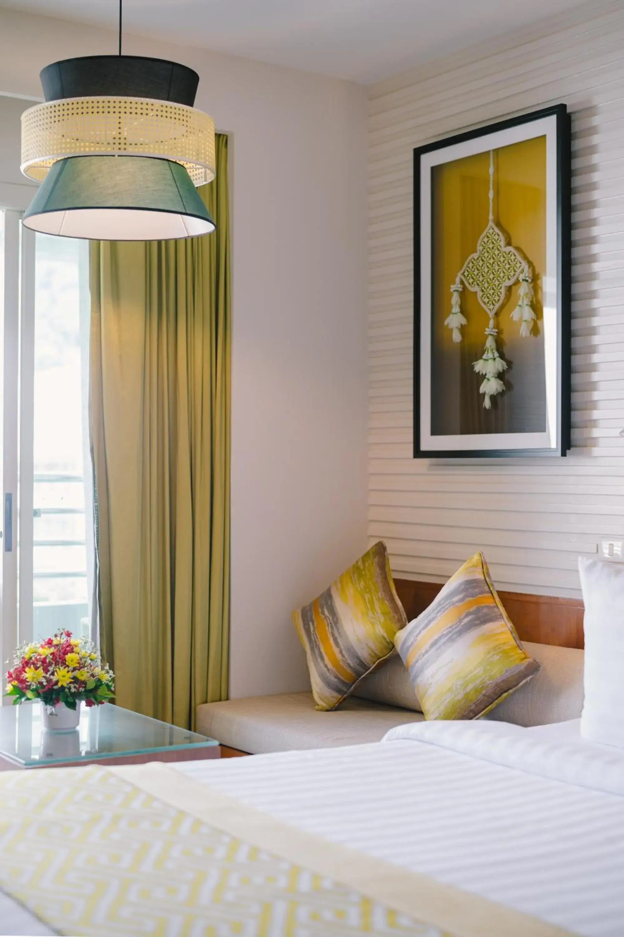 Deluxe Triple room - Royal Wing 1 Queen and 1 Single in The Royal Paradise Hotel & Spa - SHA Extra Plus Deluxe Triple room - Royal Wing 1 Queen and 1 Single in The Royal Paradise Hotel & Spa - SHA Extra Plus