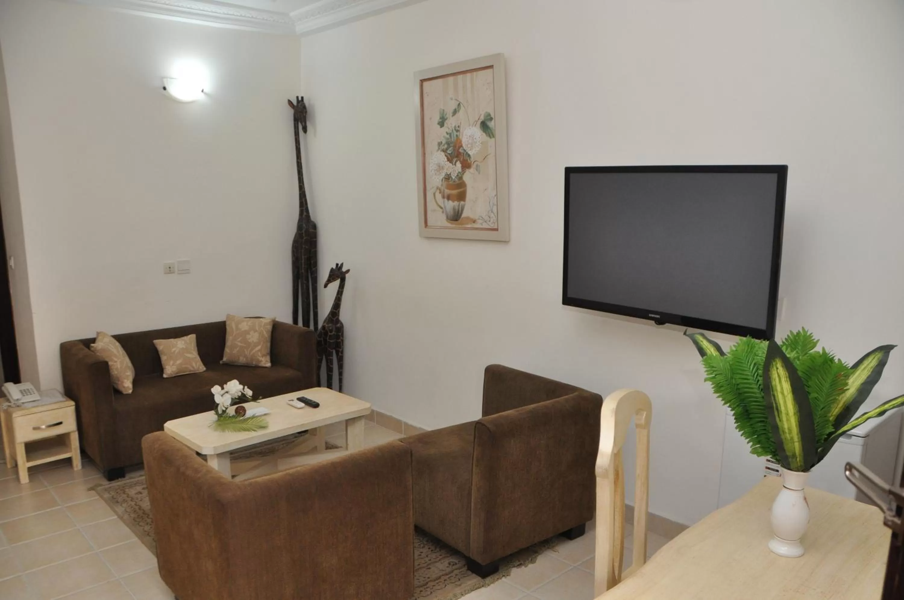 Living room, TV/Entertainment Center in Cypa Hotel