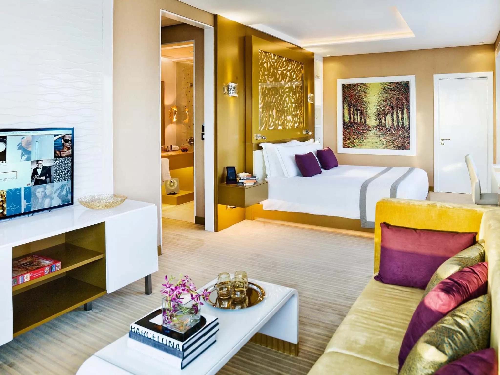 Bed in The Domain Bahrain Hotel and Spa - Adults Friendly 16 Years Plus