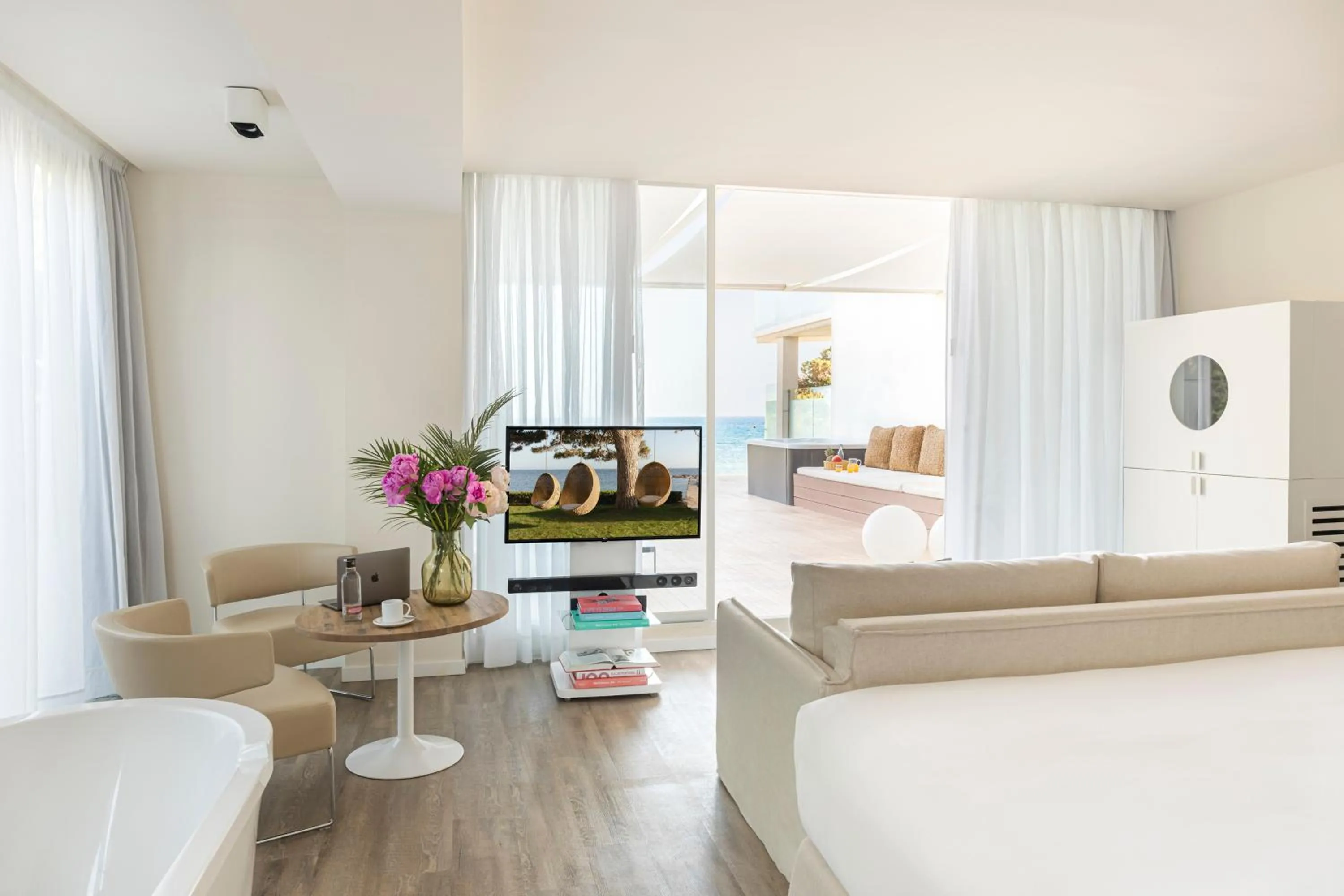 Bedroom in ME Ibiza - The Leading Hotels of the World