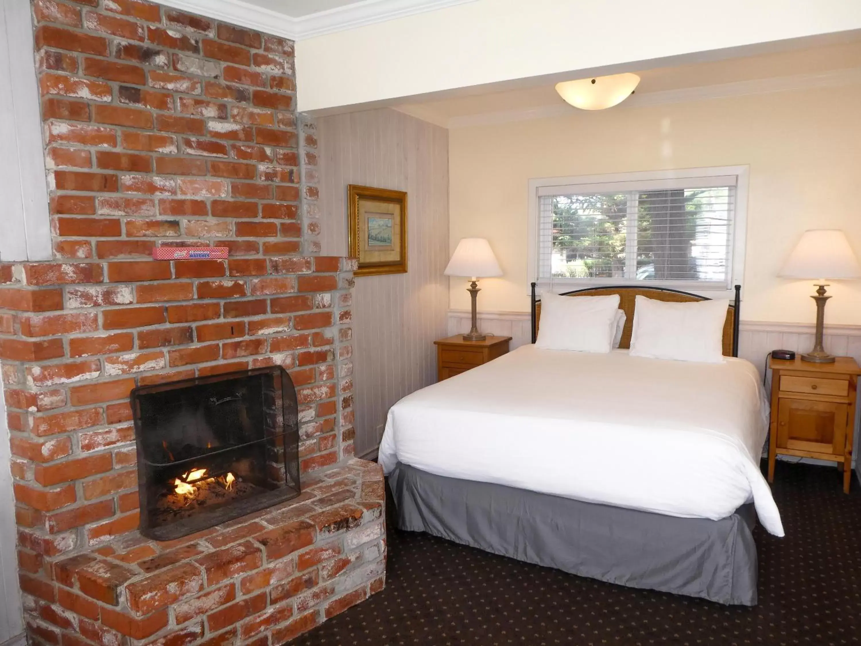 San Juan Room, 2 Queen Beds - Pet-Friendly in Carmel Fireplace Inn San Juan Room, 2 Queen Beds - Pet-Friendly in Carmel Fireplace Inn