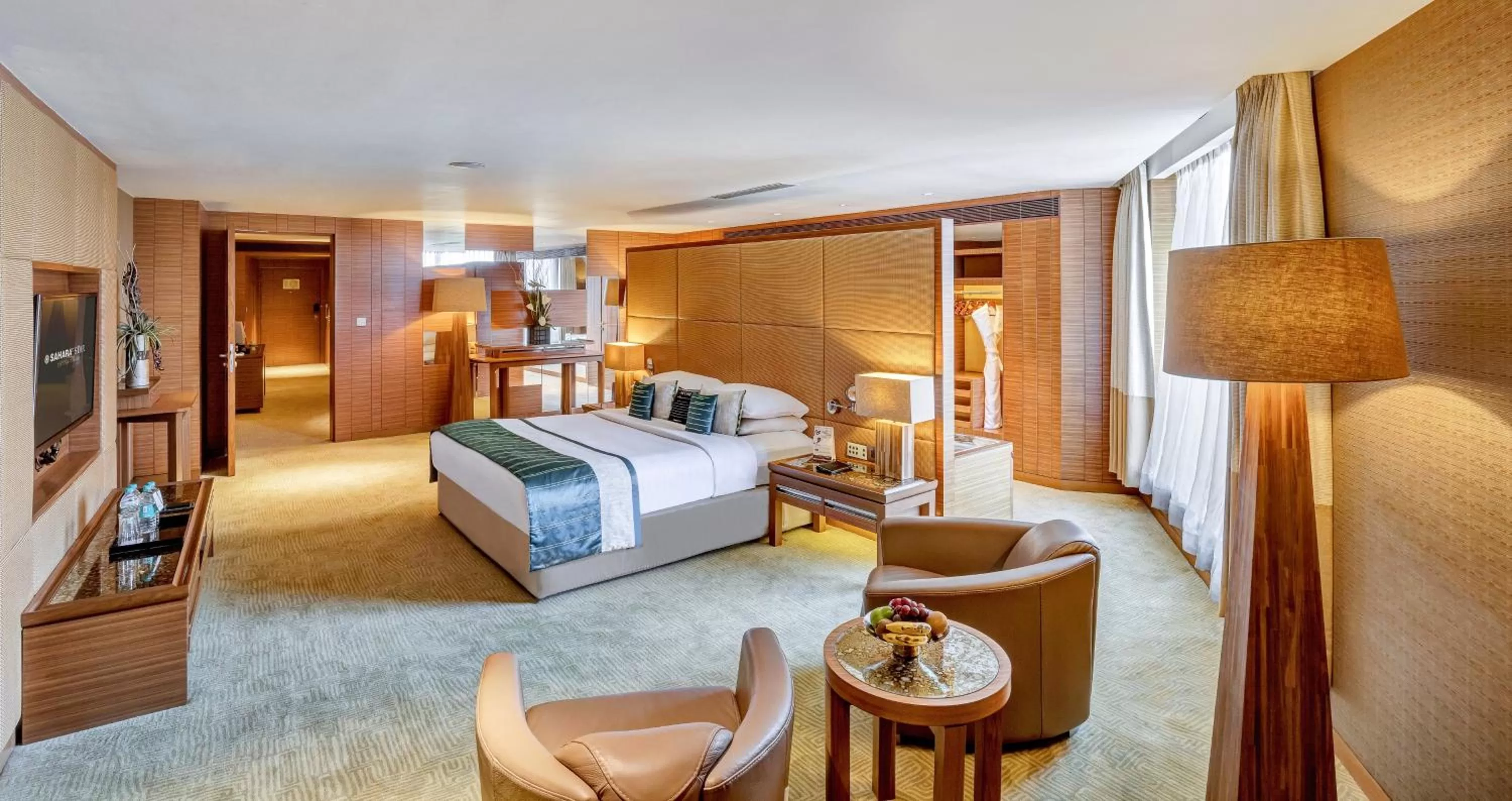 Bed in Hotel Sahara Star