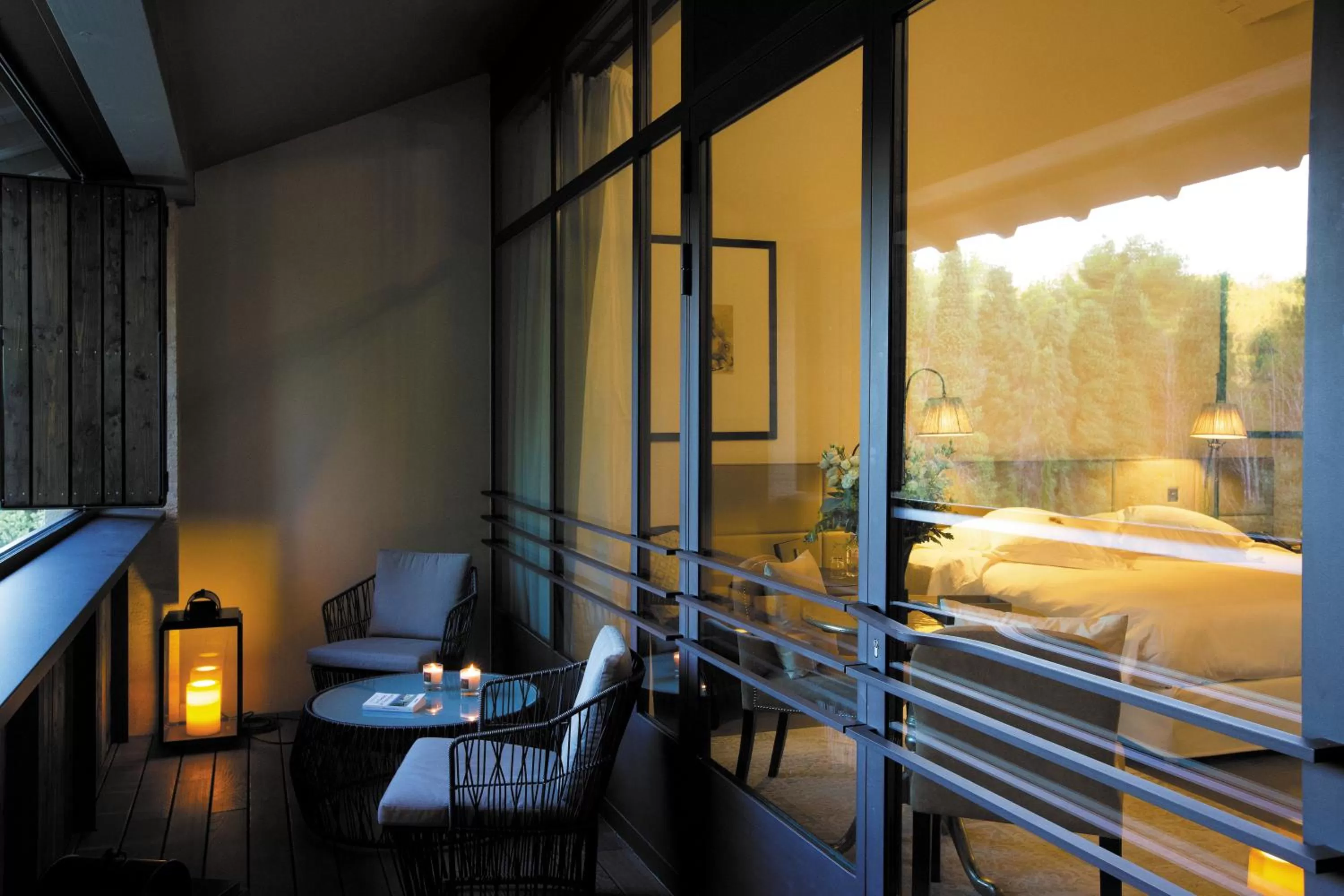 Balcony/Terrace, Bed in Domaine De Manville