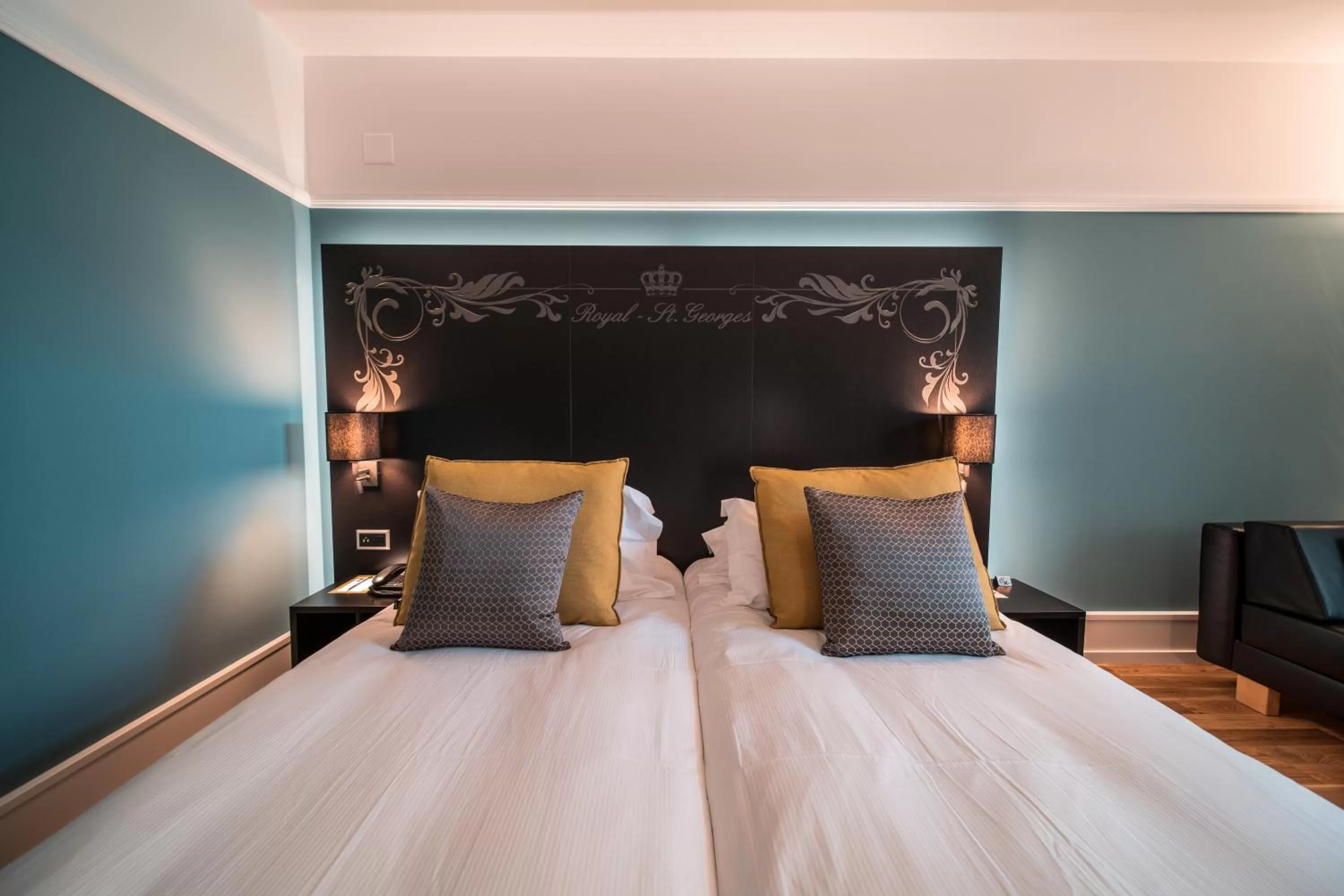 Bedroom, Bed in Royal St. Georges Hotel Interlaken - MGallery Collection