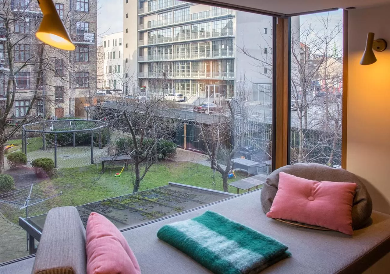 Inner courtyard view in Charlottehaven