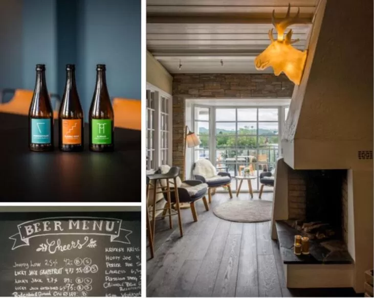 Living room in Lilland Brewery Hotel