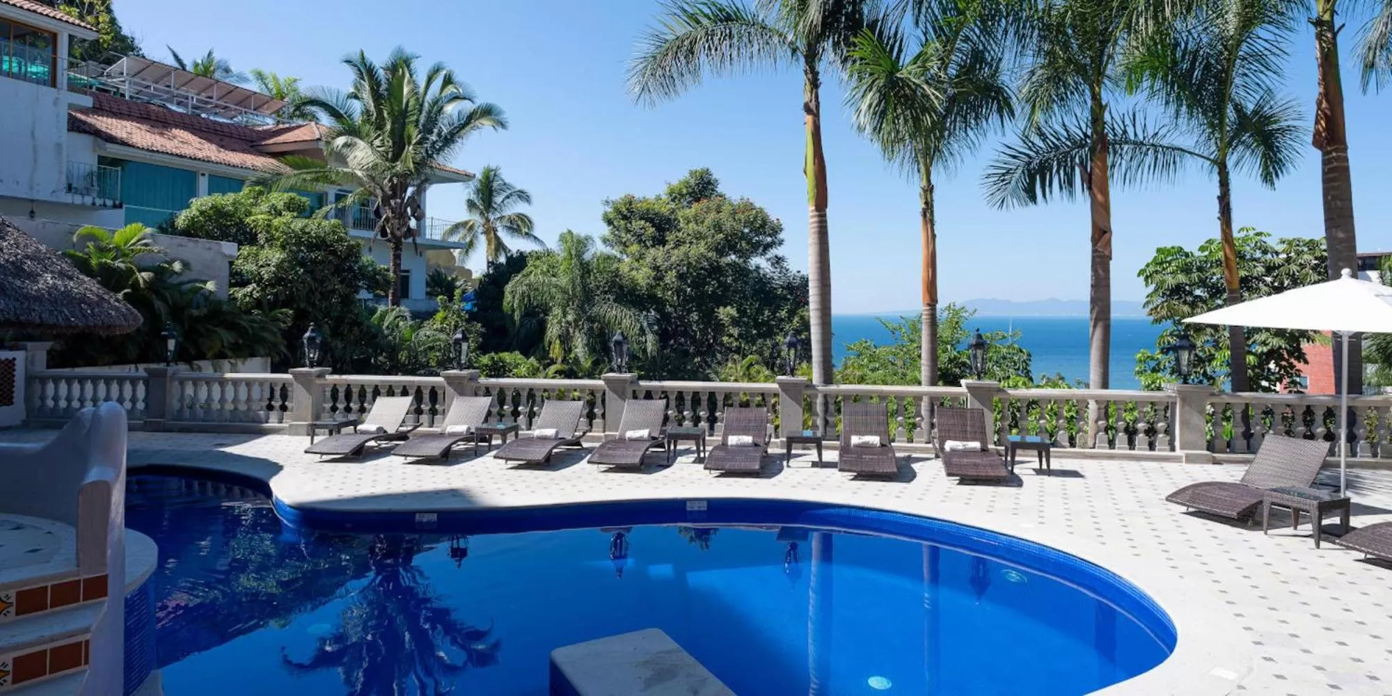 Swimming pool in Marcela Resort & Spa