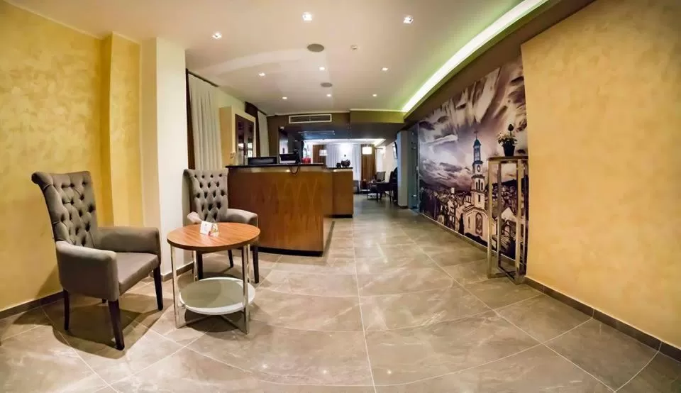 Lobby or reception, Lobby/Reception in Central Hotel, Fitness and Spa
