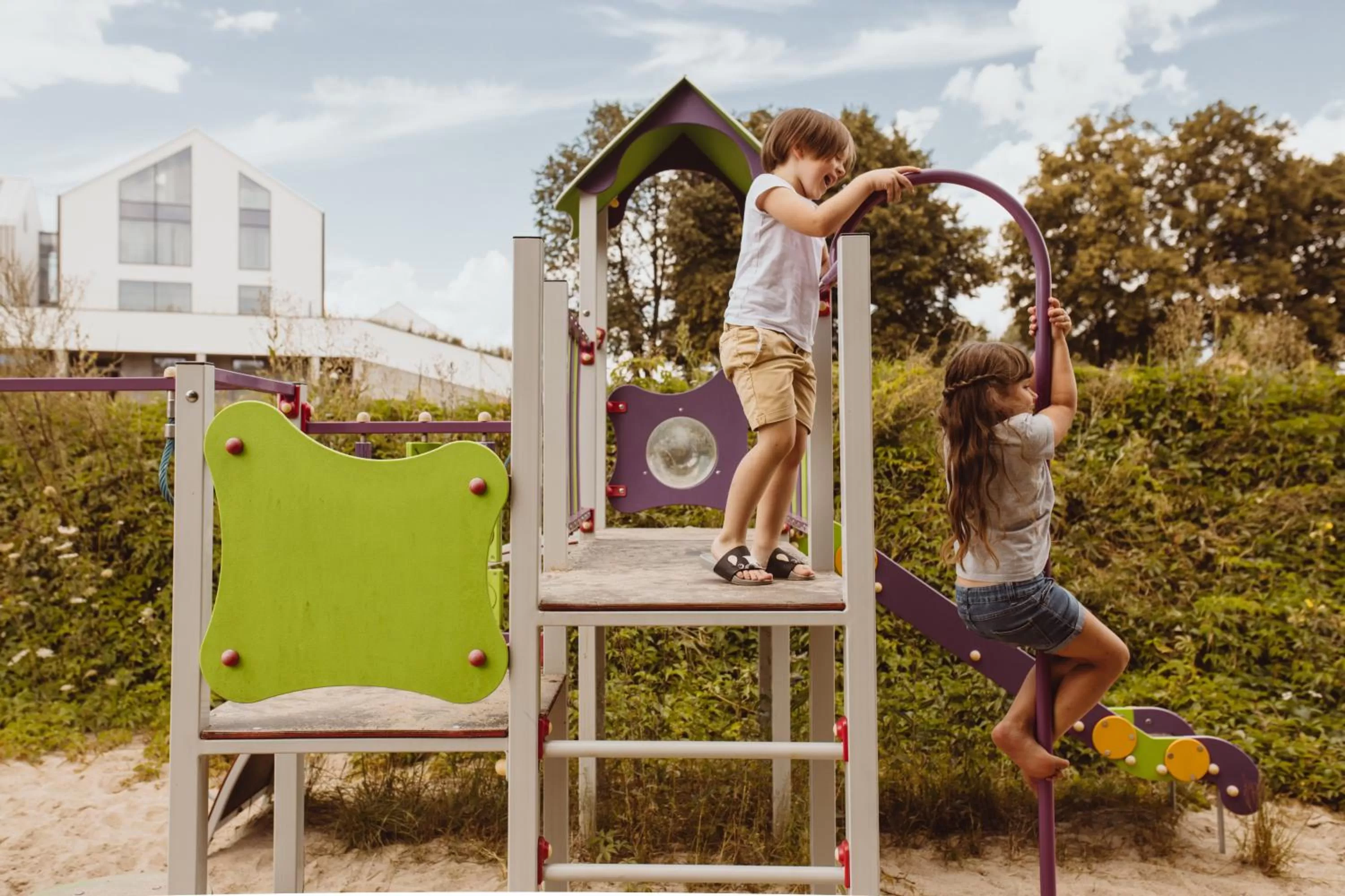 Children play ground in Folwark Łochów