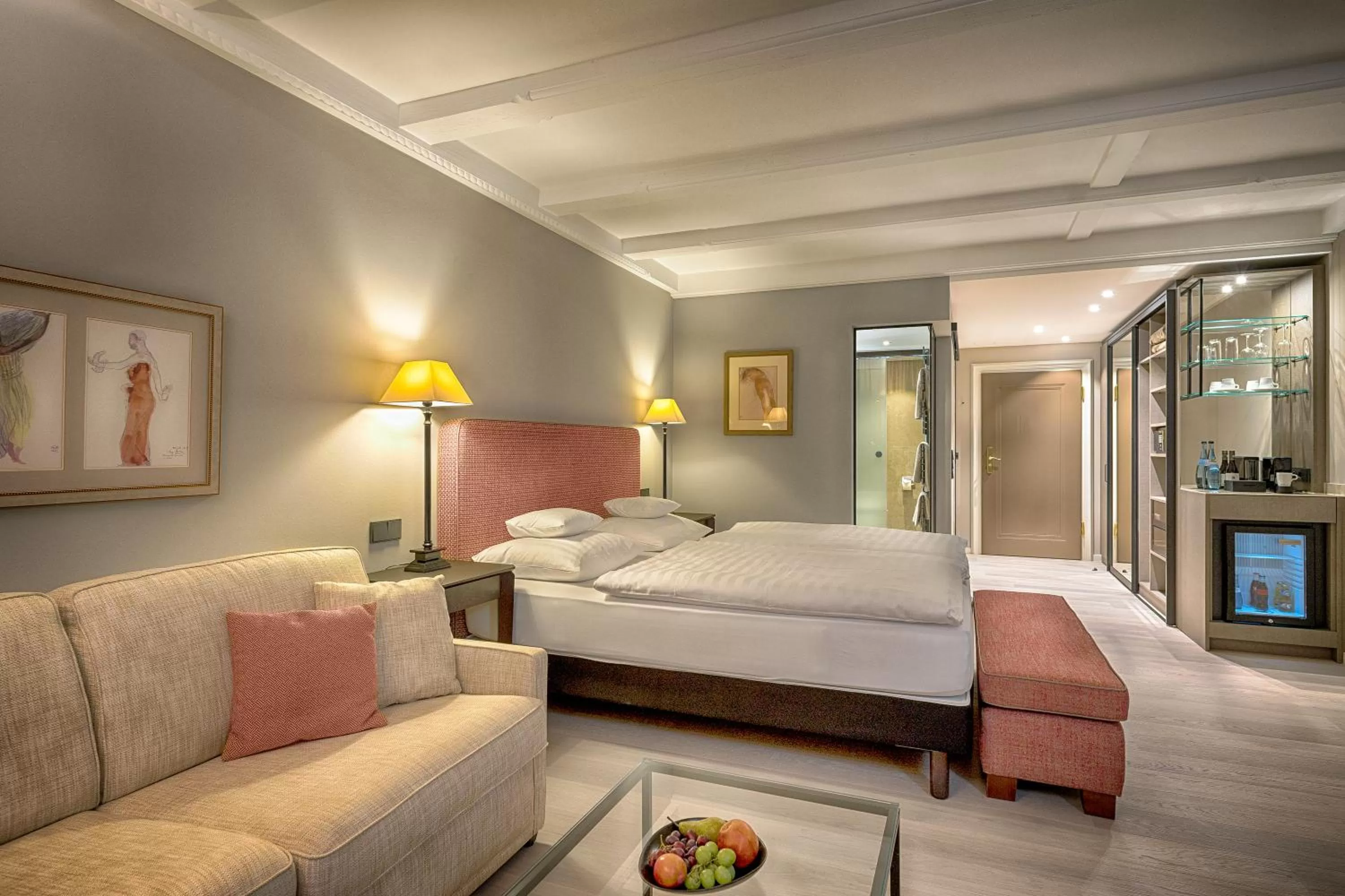 Photo of the whole room, Bed in Treschers Schwarzwald Hotel