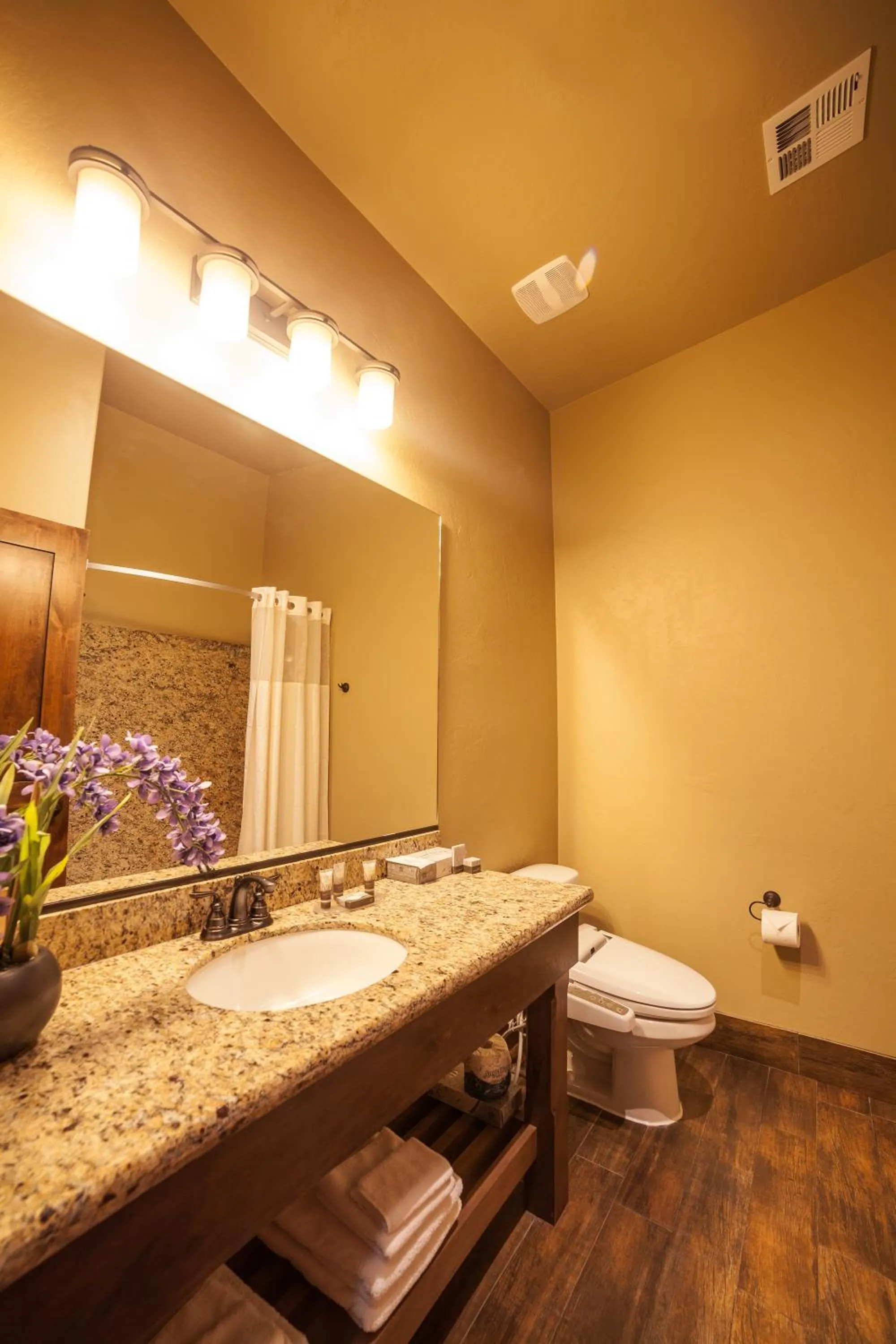 Toilet in Cable Mountain Lodge