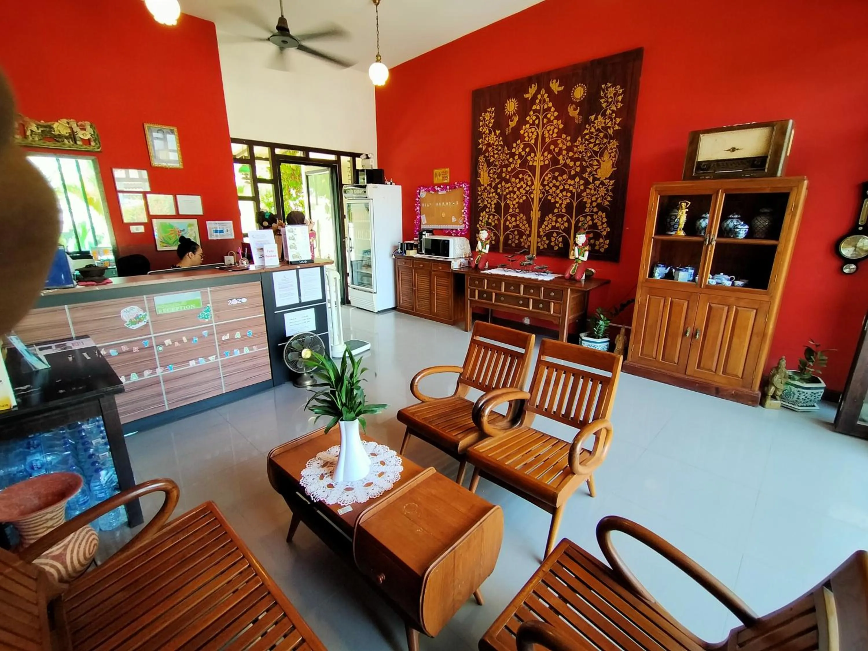 Lobby or reception in Happy Cottage