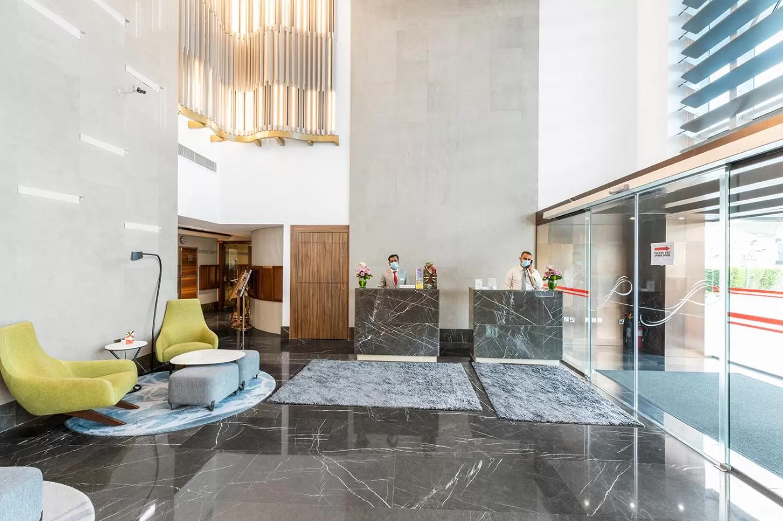 Lobby or reception in City Premiere Hotel Apartments - Dubai