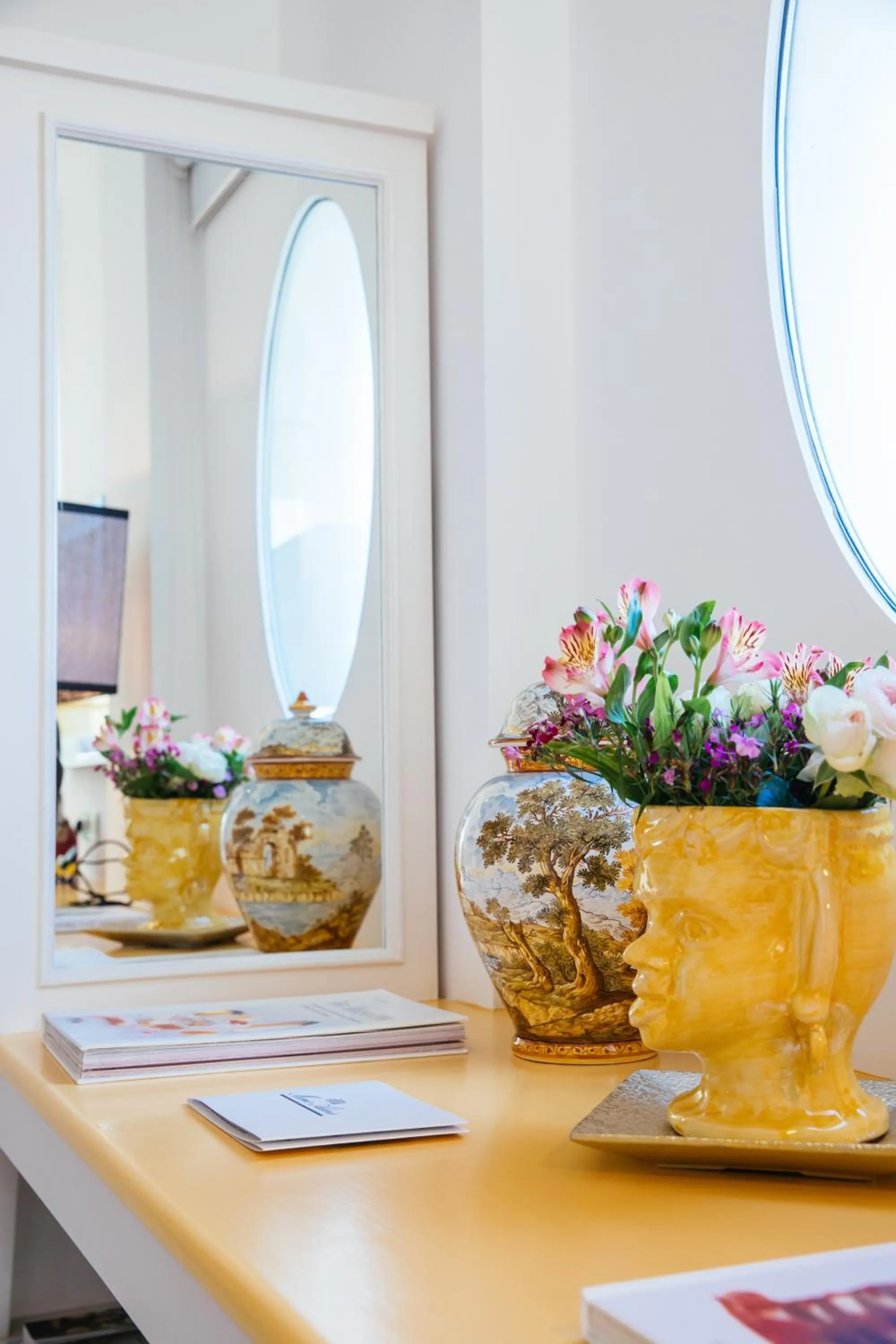 Decorative detail in Boutique Hotel Don Alfonso 1890