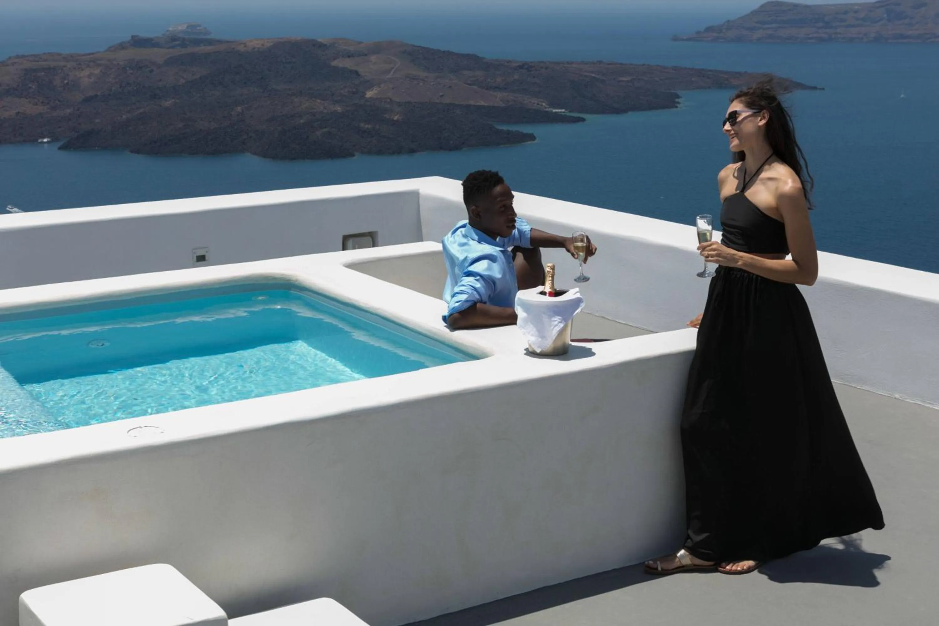 Sea view in Aria Suites & Villas