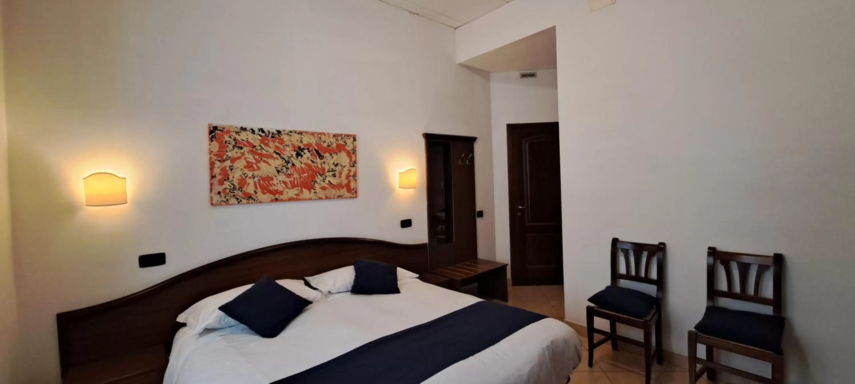 Bed in Hotel Bonazzi