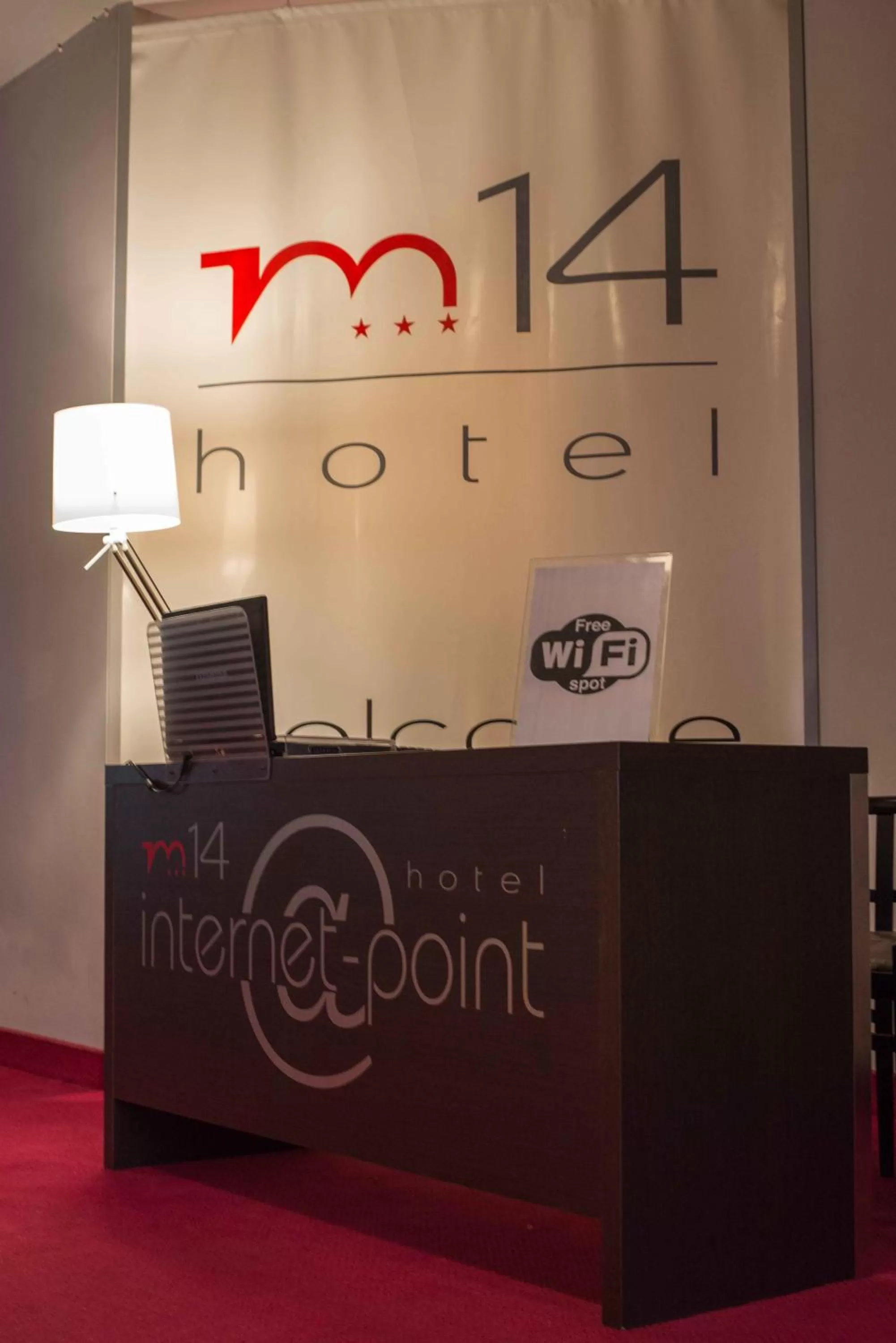 Lobby or reception in M14 Hotel & Spa