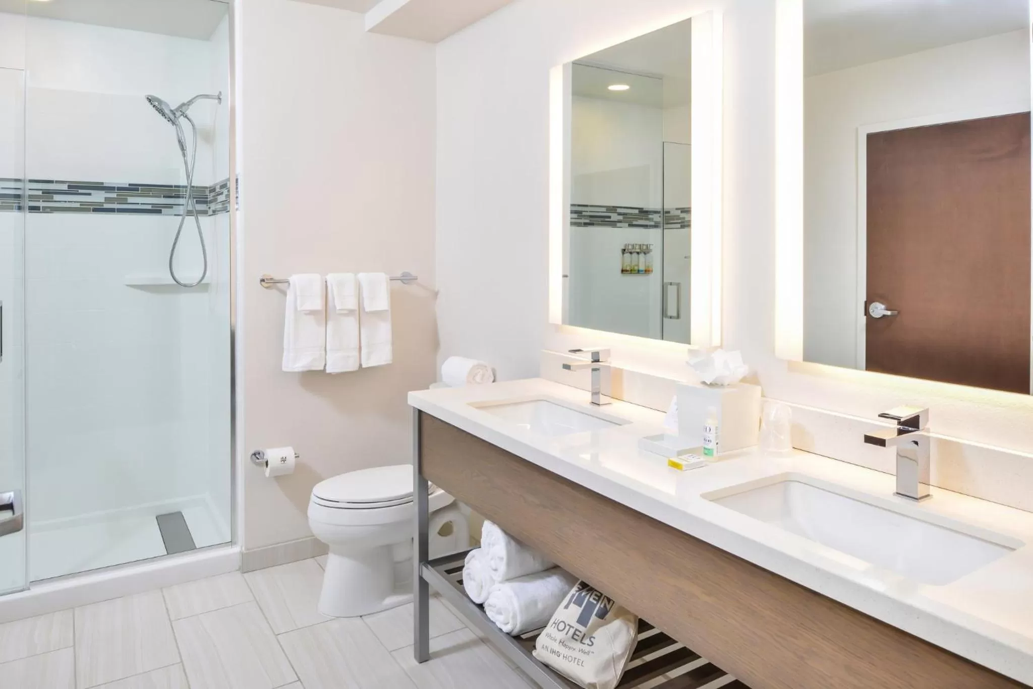 Bathroom in EVEN Hotel Eugene by IHG