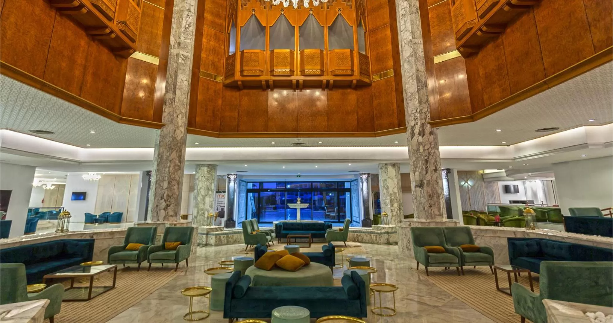 Lobby or reception in El Mouradi Palace- Couple et Famille uniquement