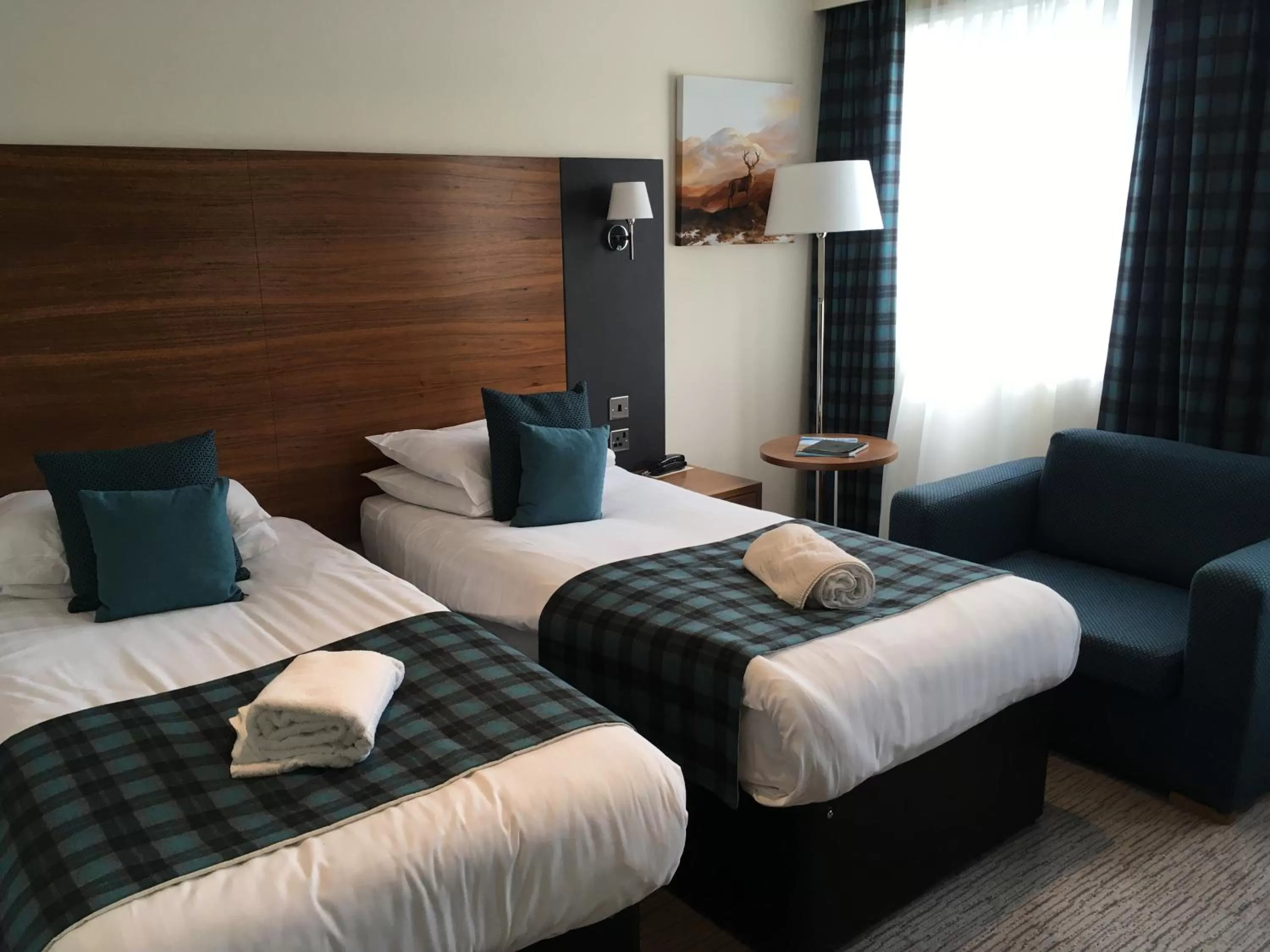 Bed in The Winnock Hotel