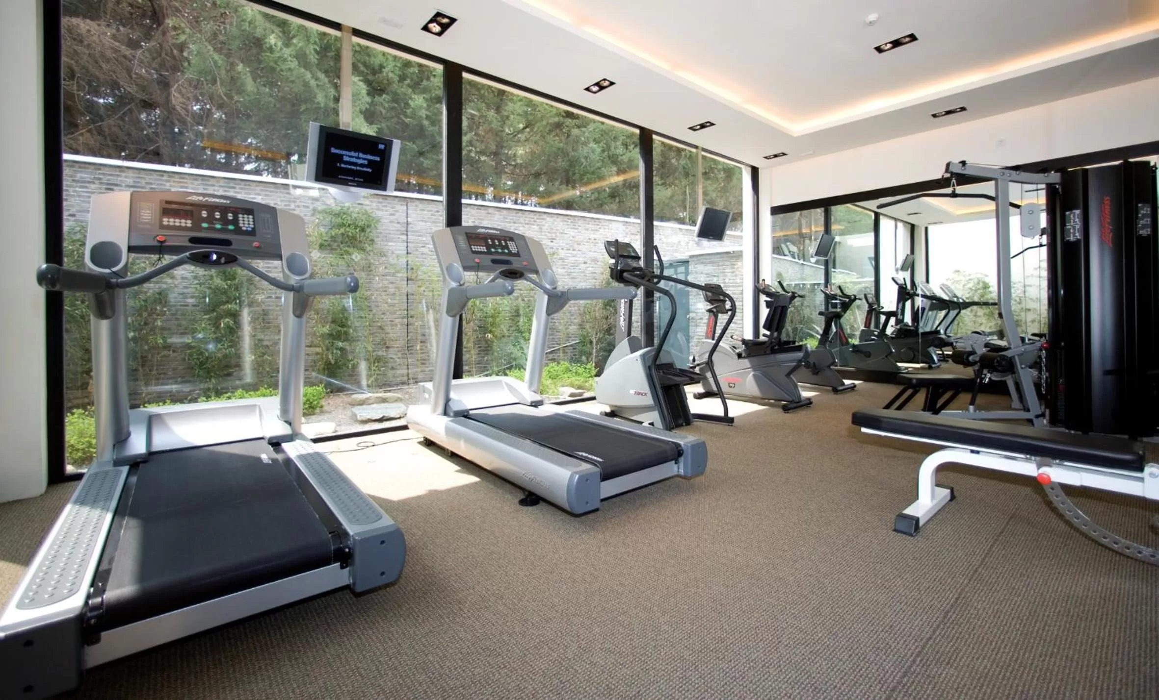 Fitness centre/facilities in Banyan Tree Lijiang
