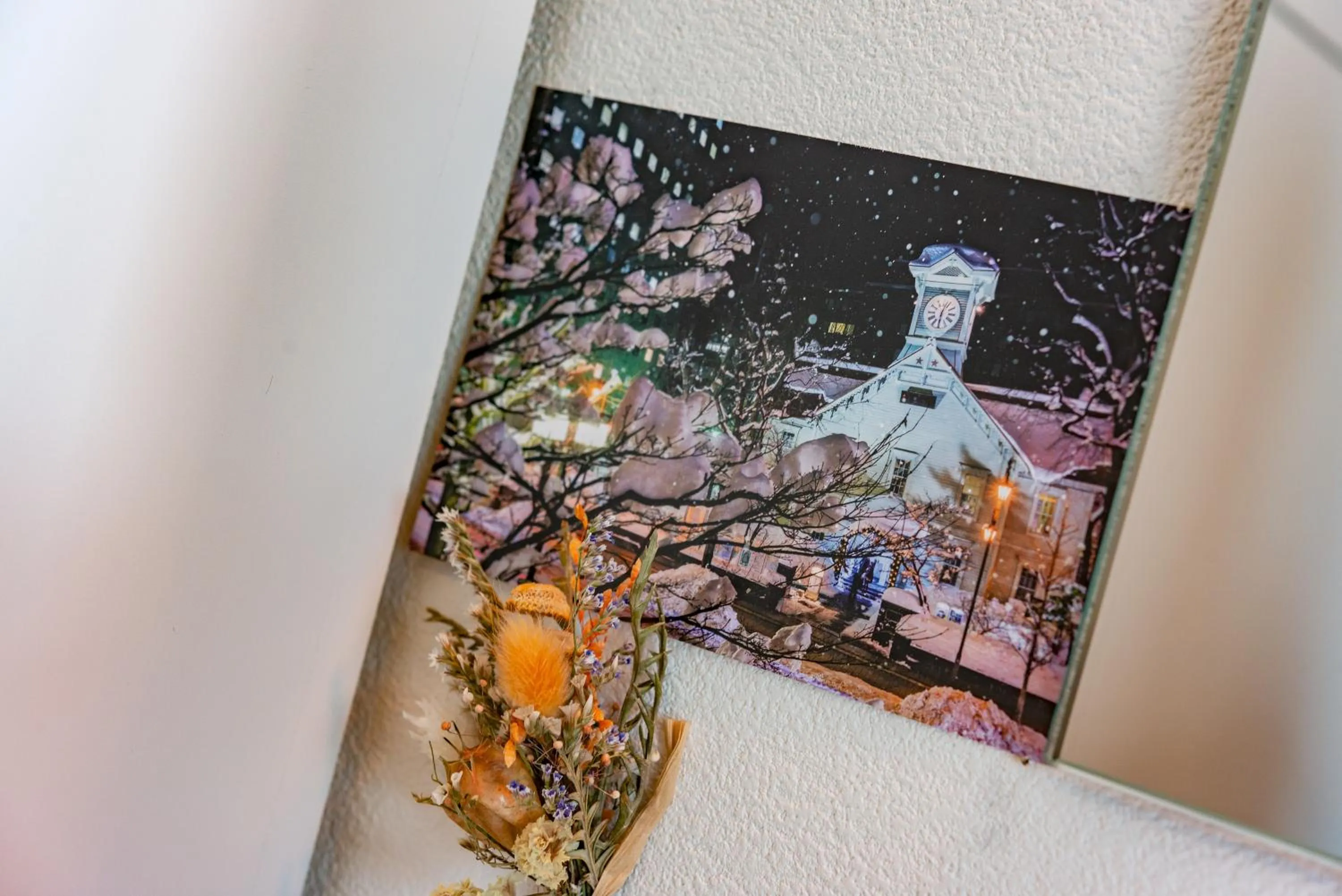 Decorative detail in plat hostel keikyu sapporo sky