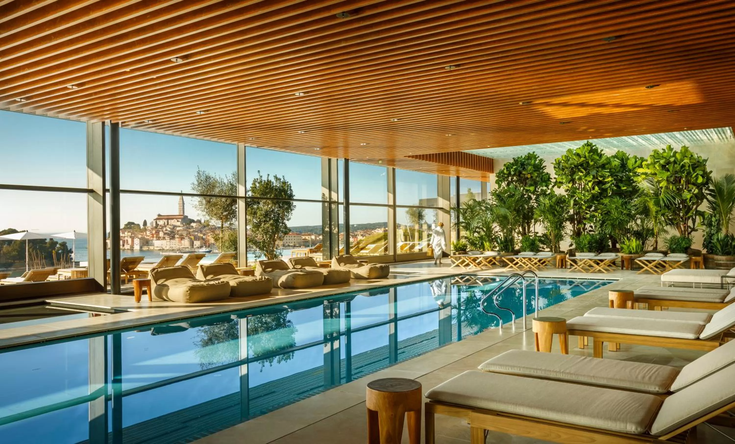Swimming pool in Grand Park Hotel Rovinj by Maistra Collection