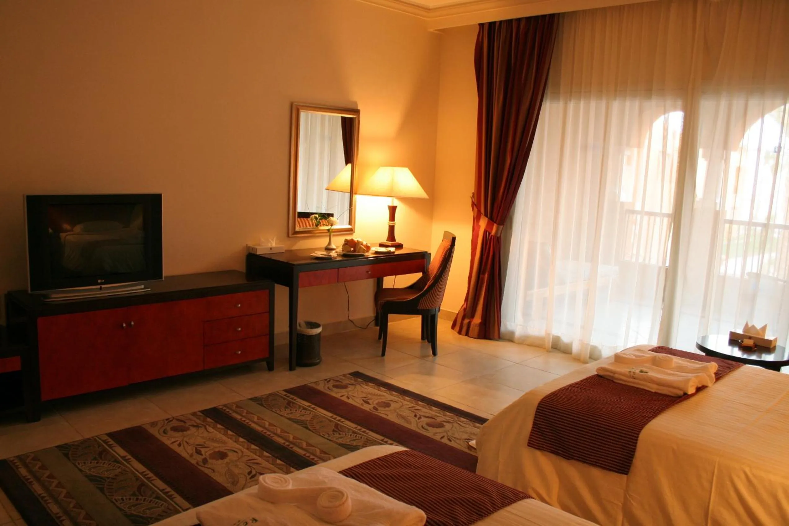 Photo of the whole room, Bed in Rehana Royal Beach Resort - Aquapark & Spa - Family & Couples Only - Premium Ultra All-Inclusive 24H