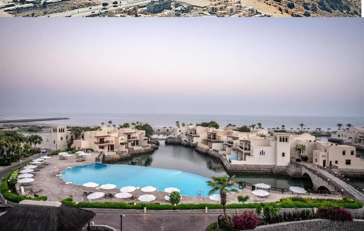 Pool view in Peaceful Private Villa at Five Star Beach Resort
