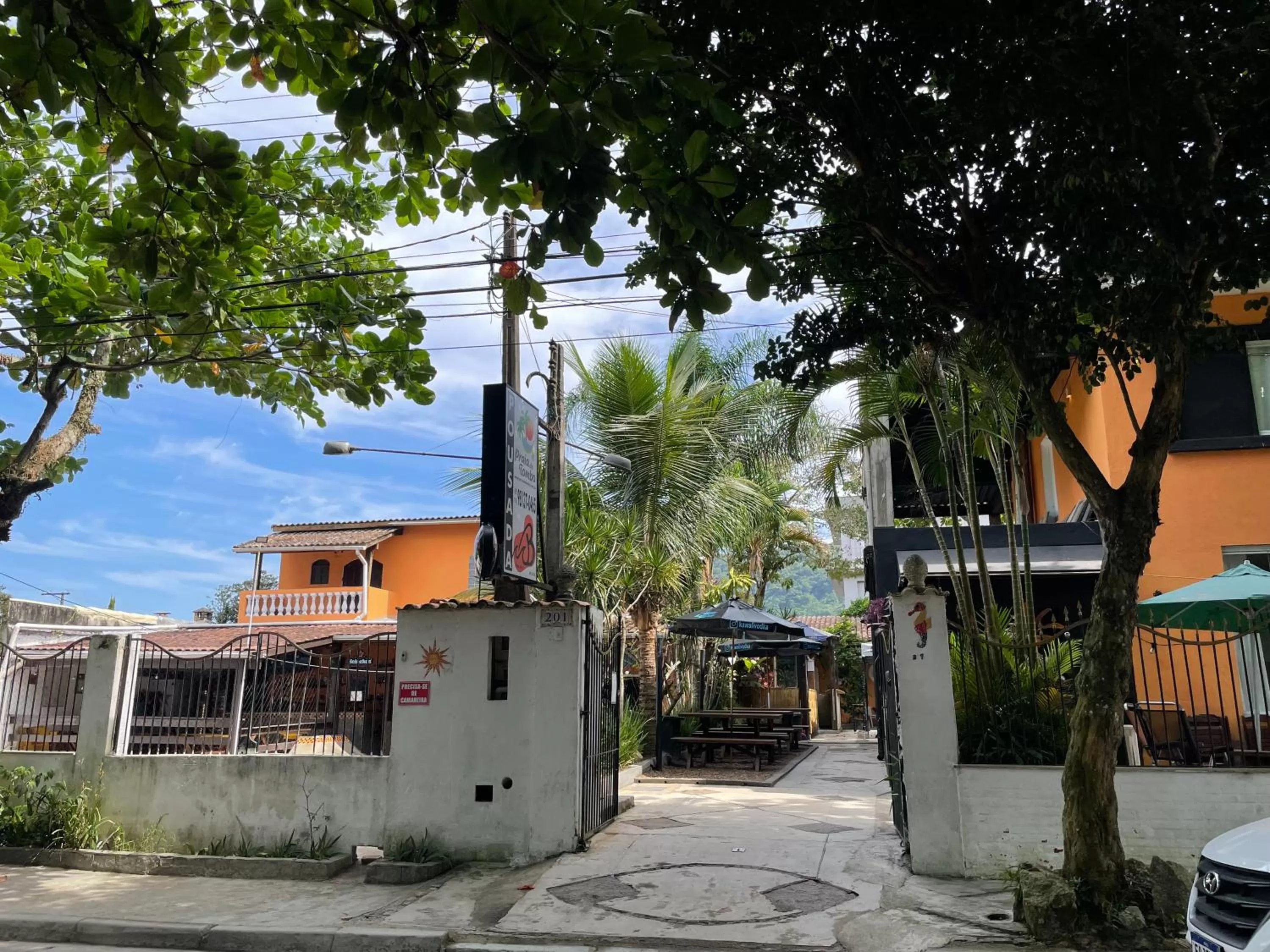 Property building in Pousada Praia do Tombo