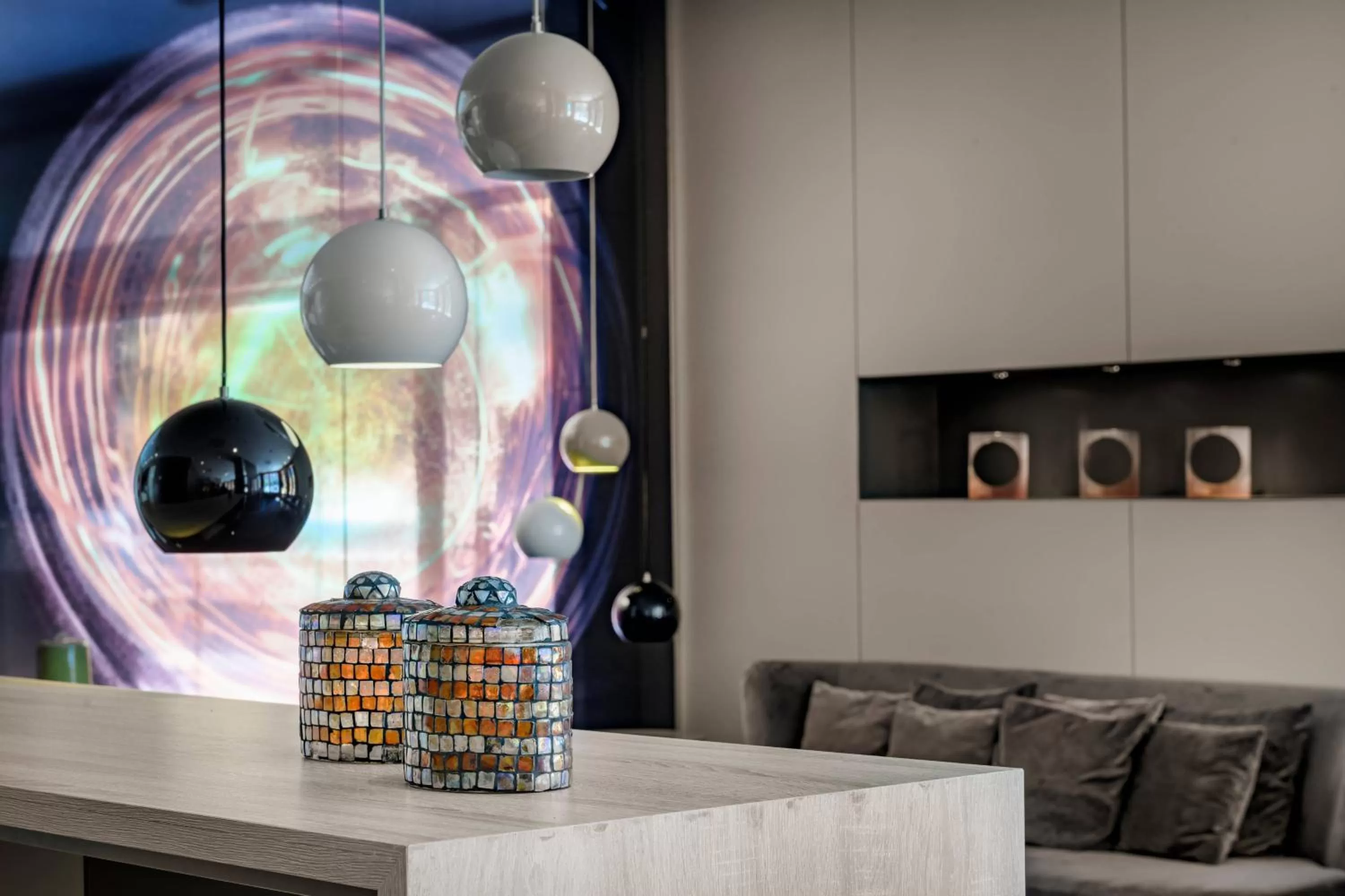 Lobby or reception in AC Hotel Valencia by Marriott