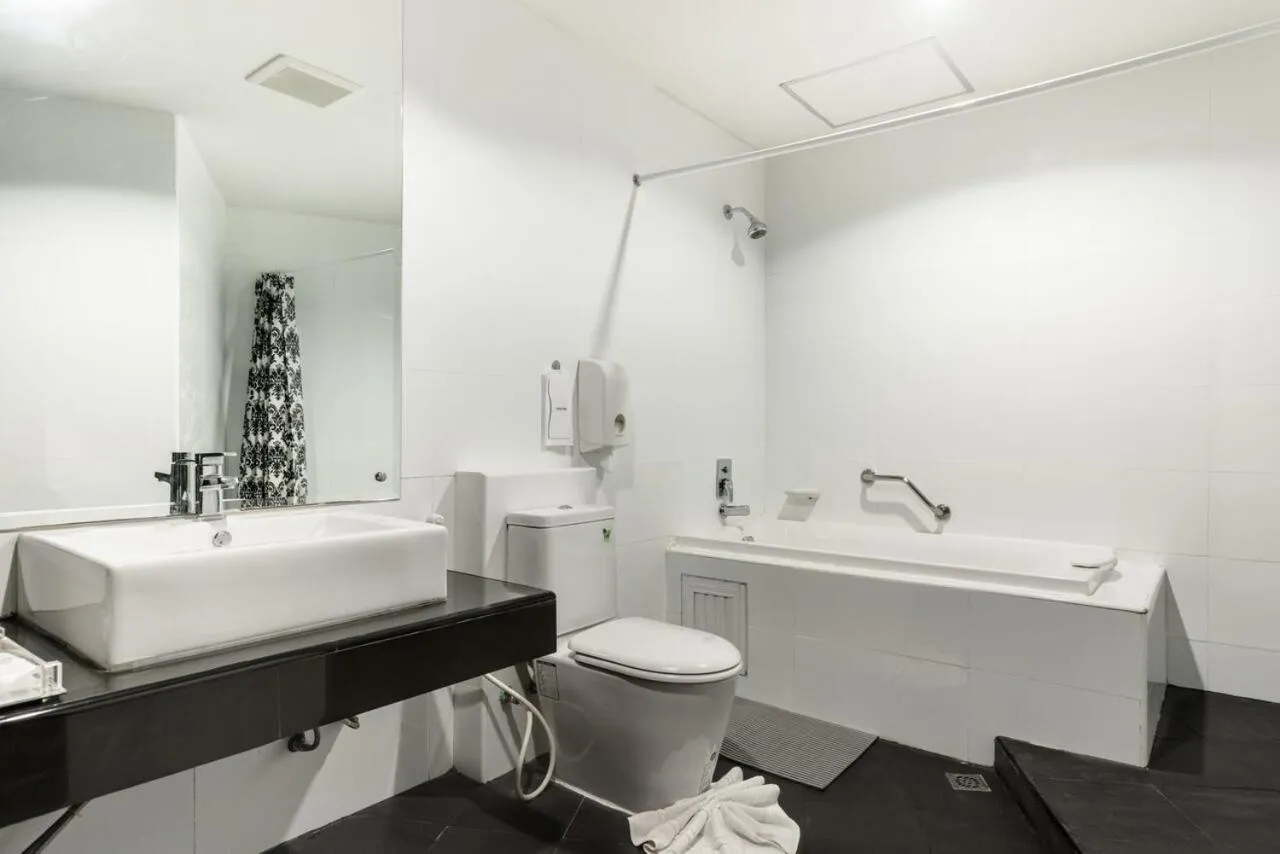 Toilet in Prelude Hotel