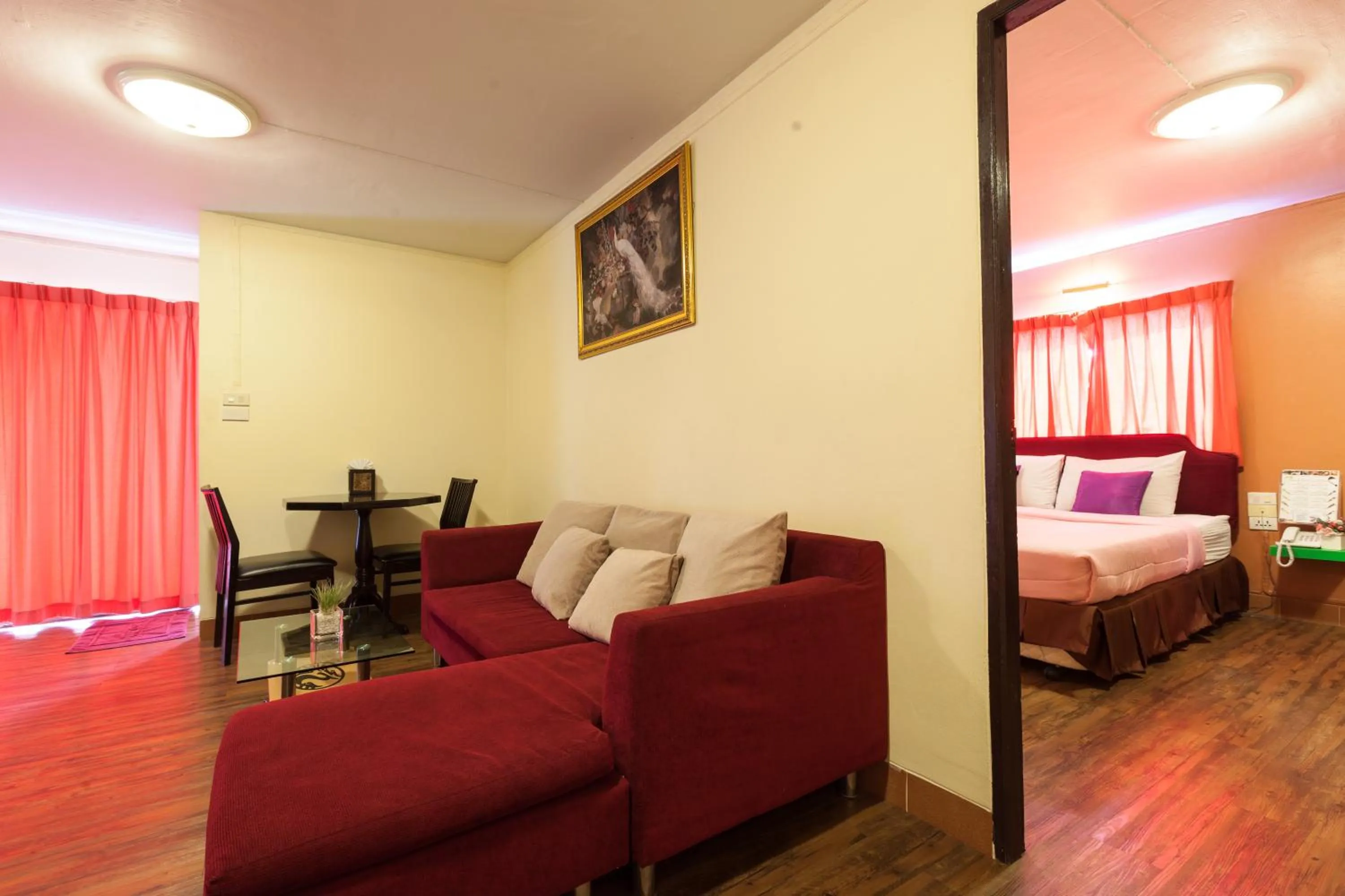 Bed in Vabua Asotel Bangkok