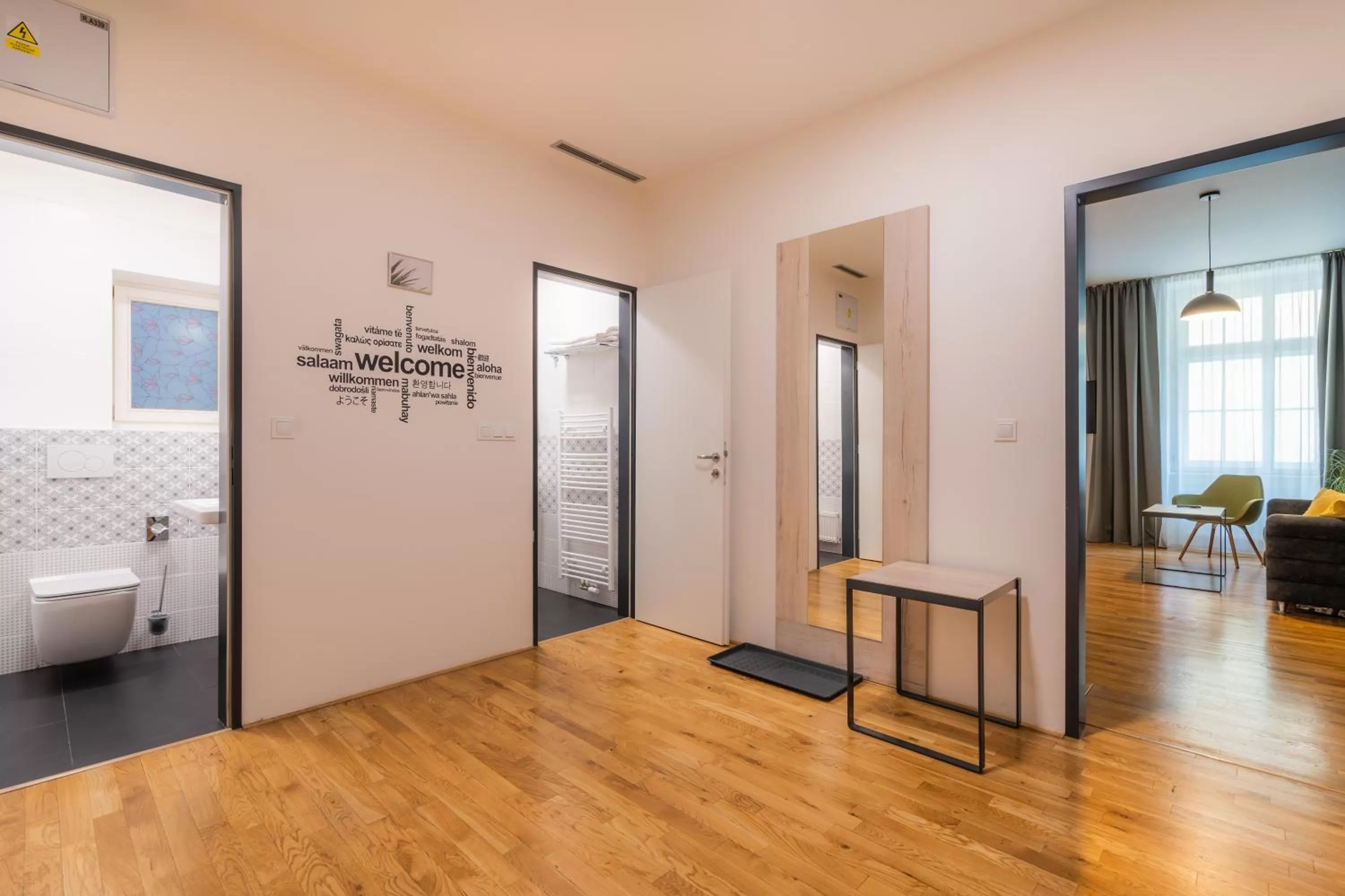 Area and facilities in EA ApartHotel Melantrich