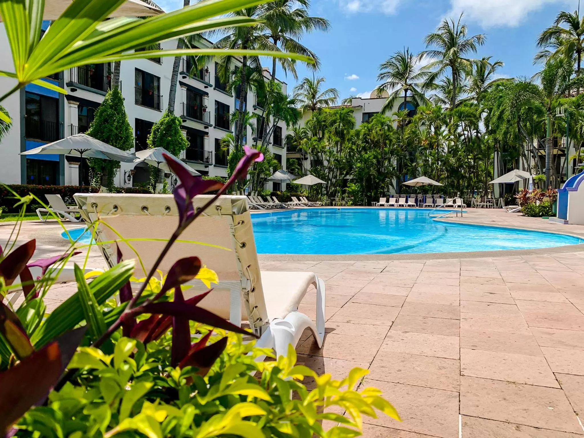 Pool view in Puerto de Luna Pet Friendly and Family Suites