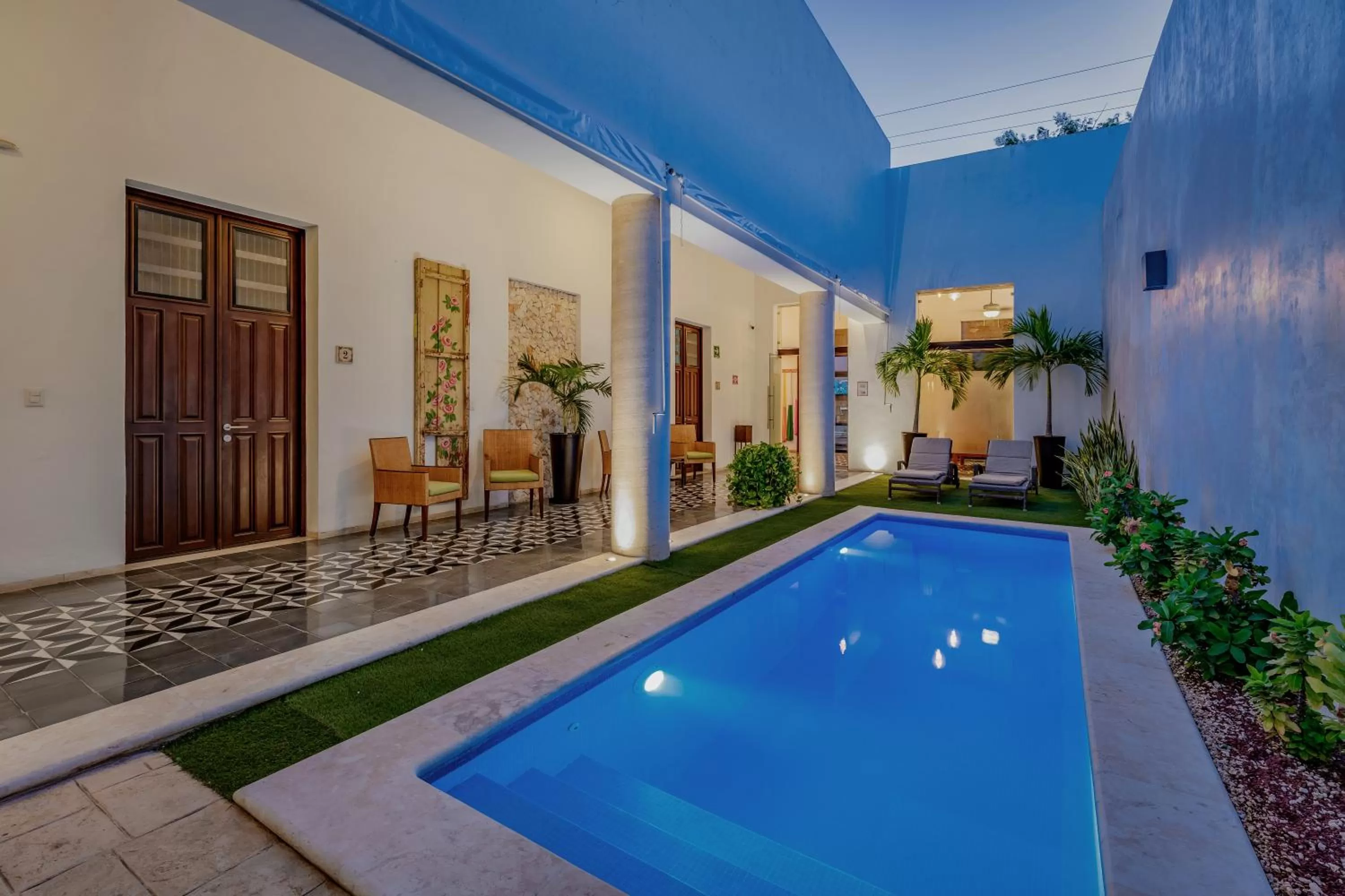 Swimming pool in Casona Las Tres Marías - Hotel Only adults