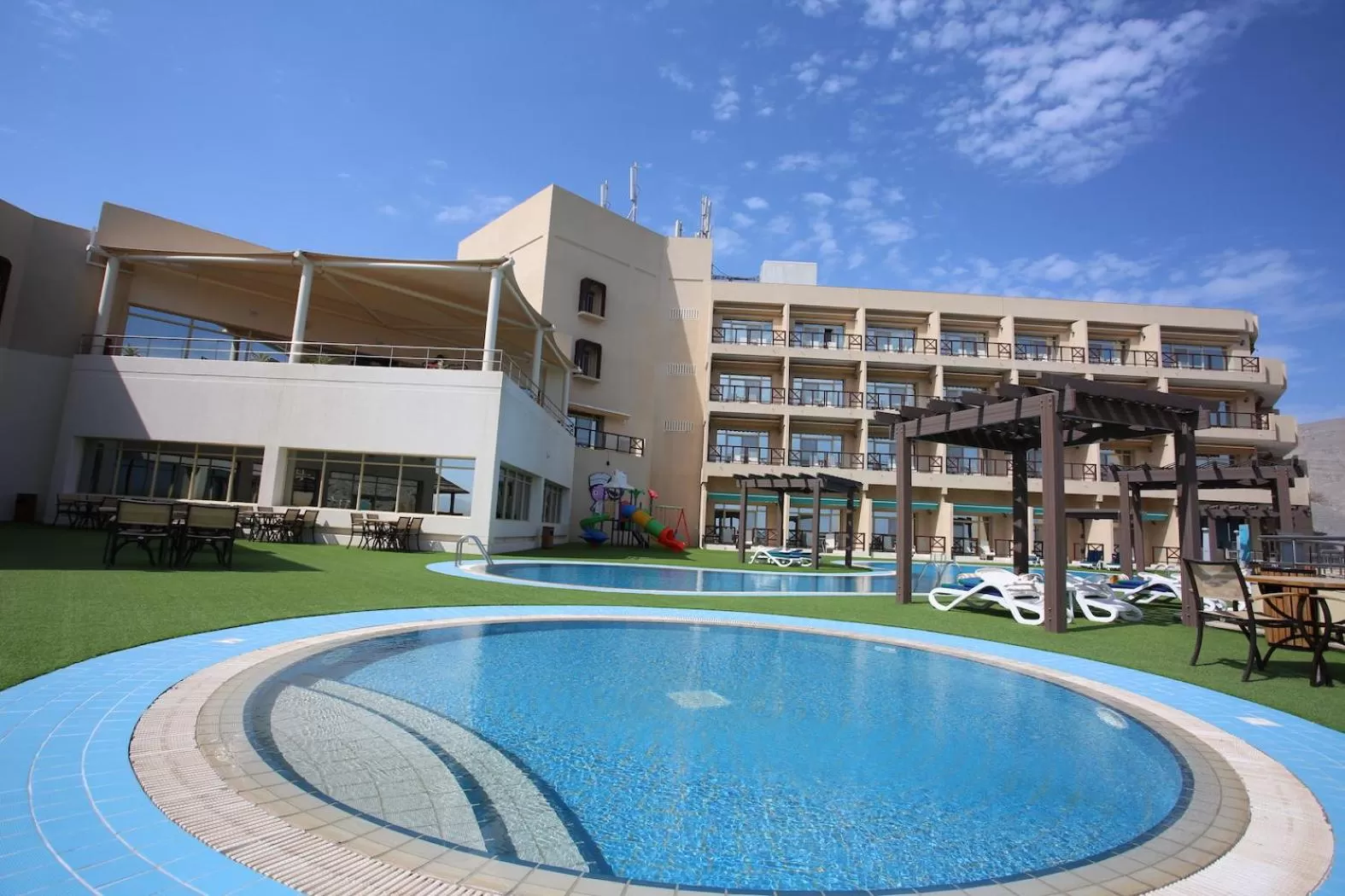 Property building in Atana Khasab Hotel