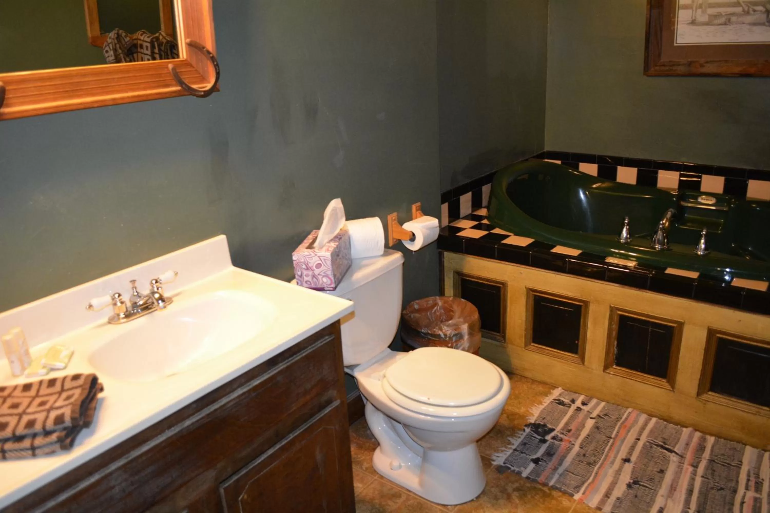 Bathroom in Bisbee Grand Hotel