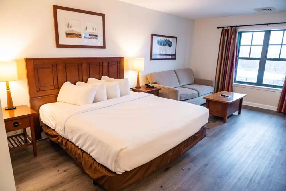 Bed in The Appalachian at Mountain Creek