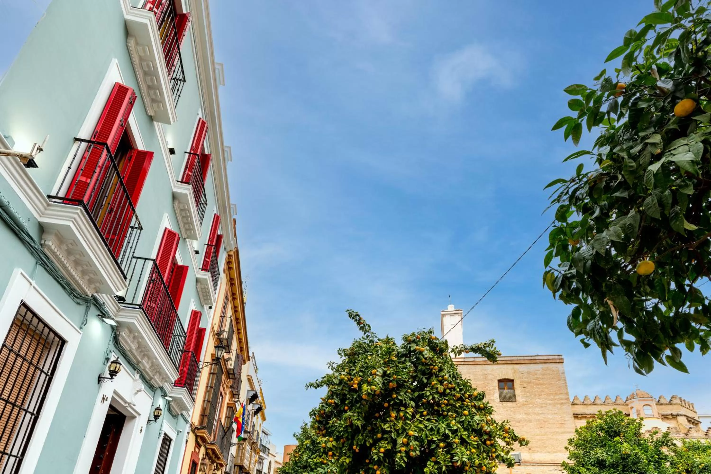 Facade/entrance in Hotel Sevilla