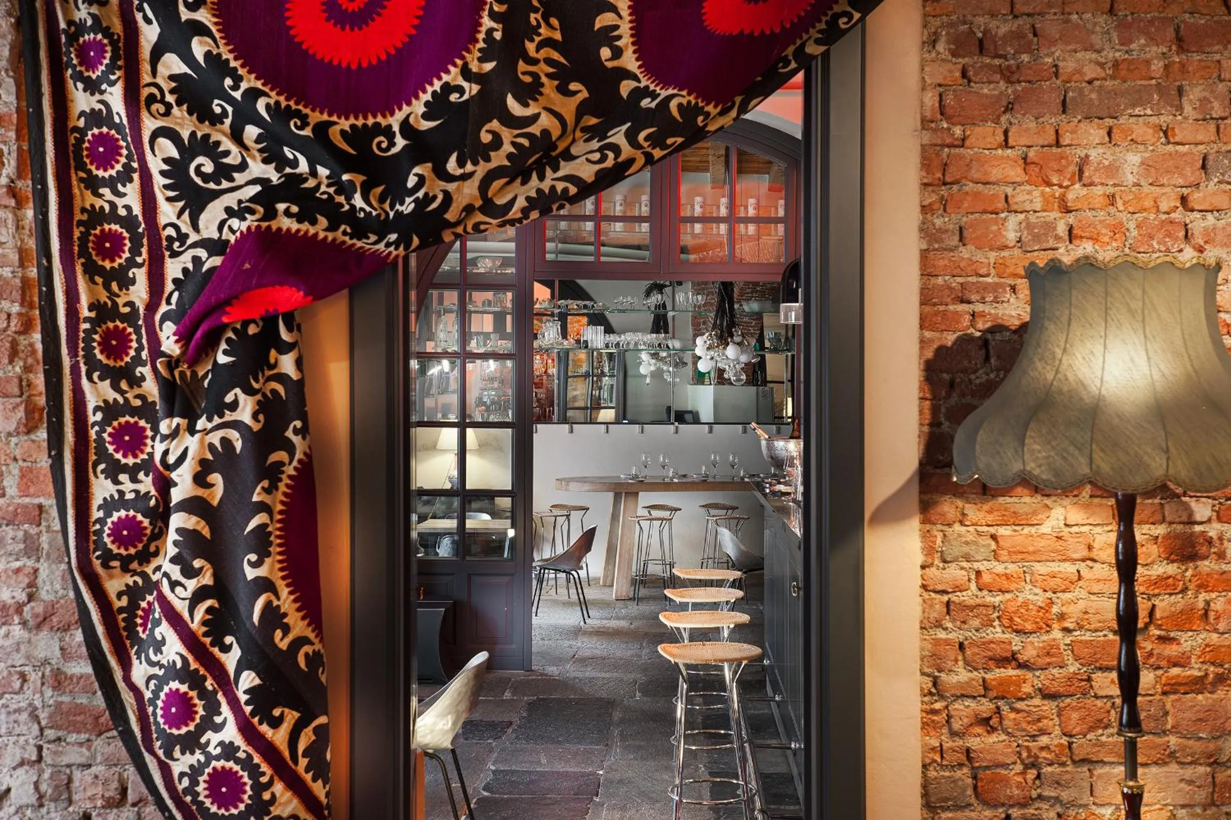 Lounge or bar in Maison Borella