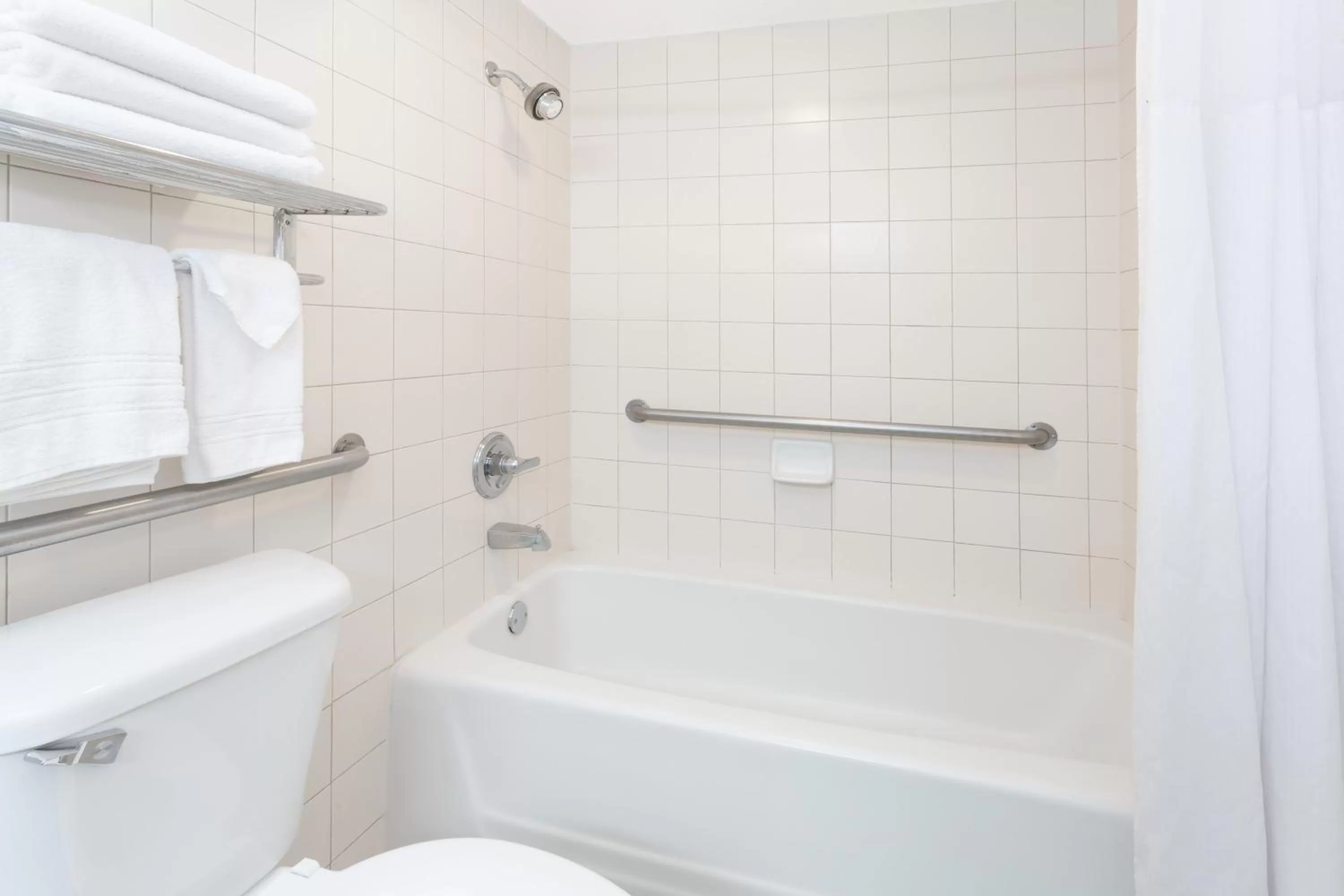 Shower in Days Inn by Wyndham Adel I-75