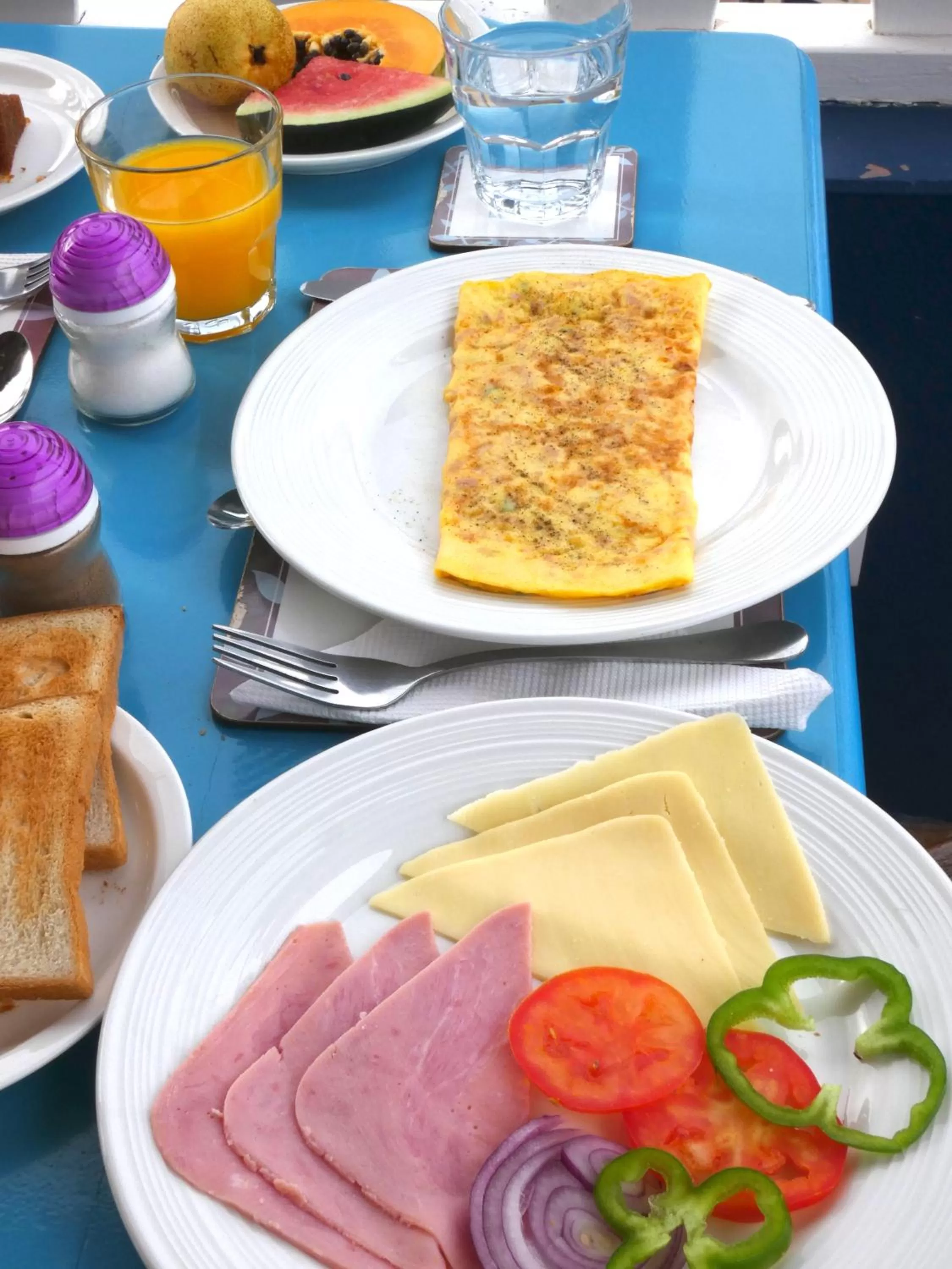 Food close-up, Breakfast in Hotel MiraBela