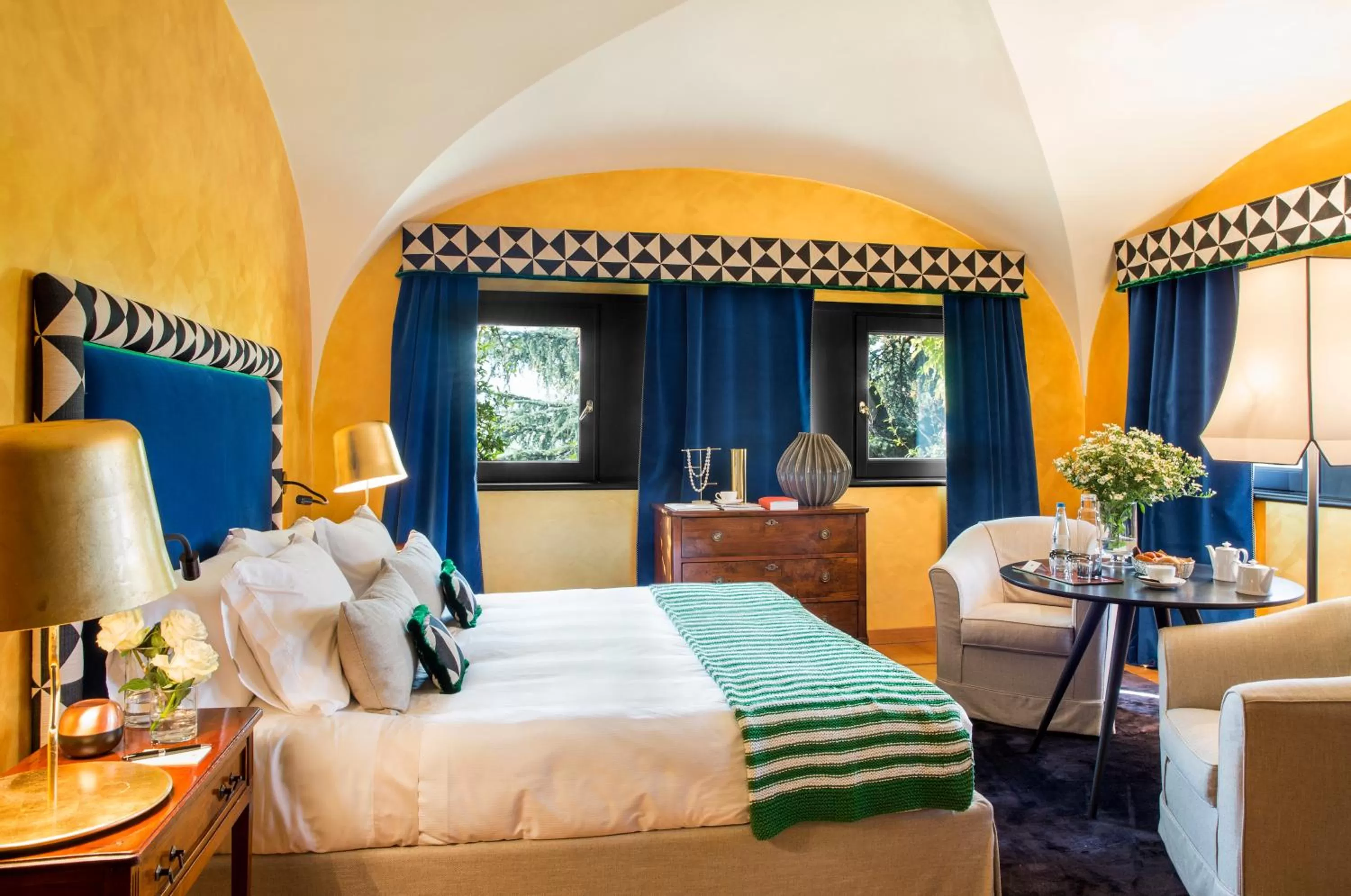 Bedroom in L'Albereta Relais & Chateaux