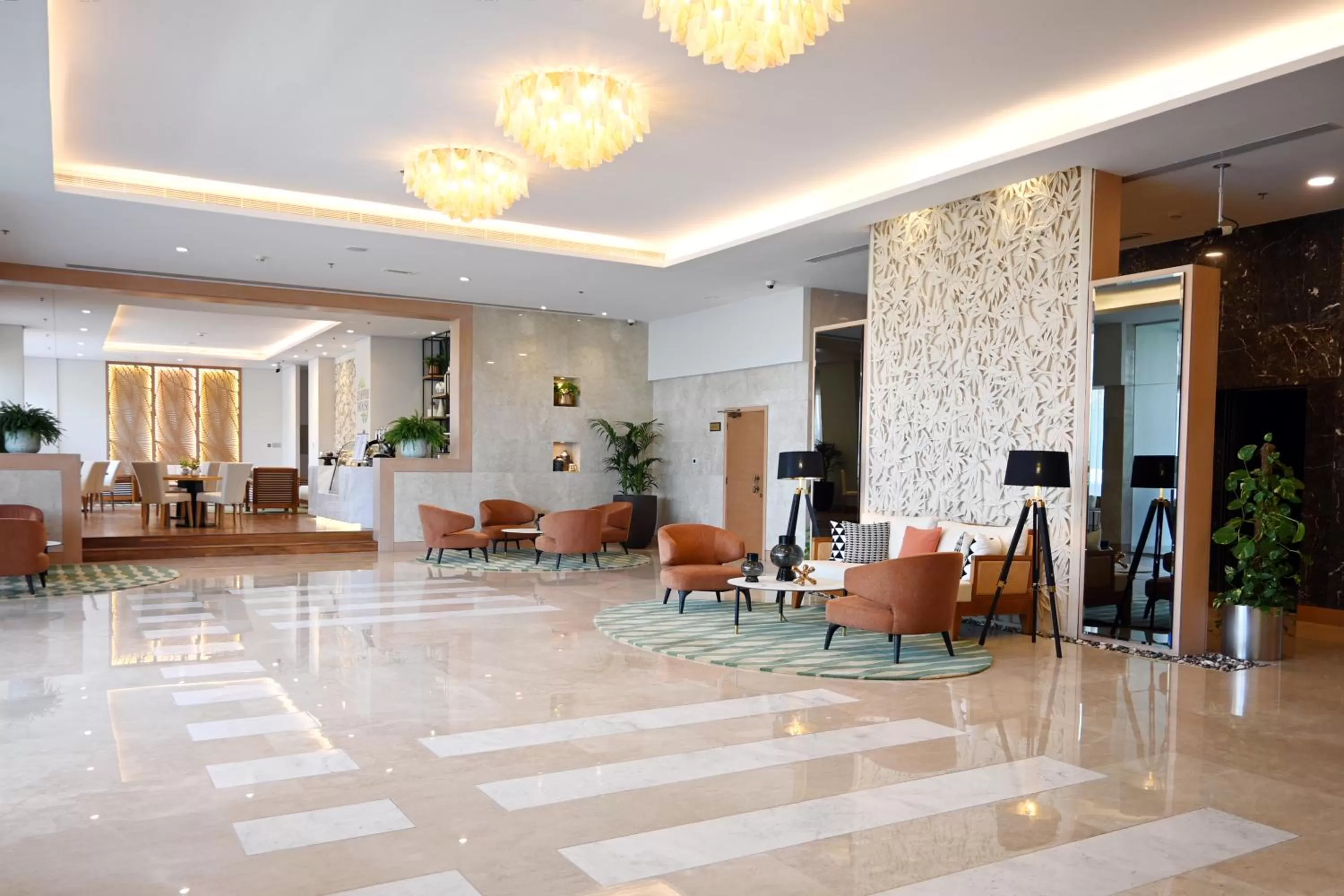 Lobby or reception in Park Apartments Dubai, an Edge By Rotana Hotel