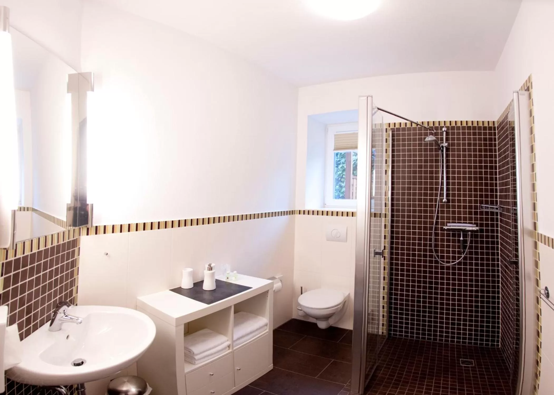 Photo of the whole room, Bathroom in Hotel Waldquelle