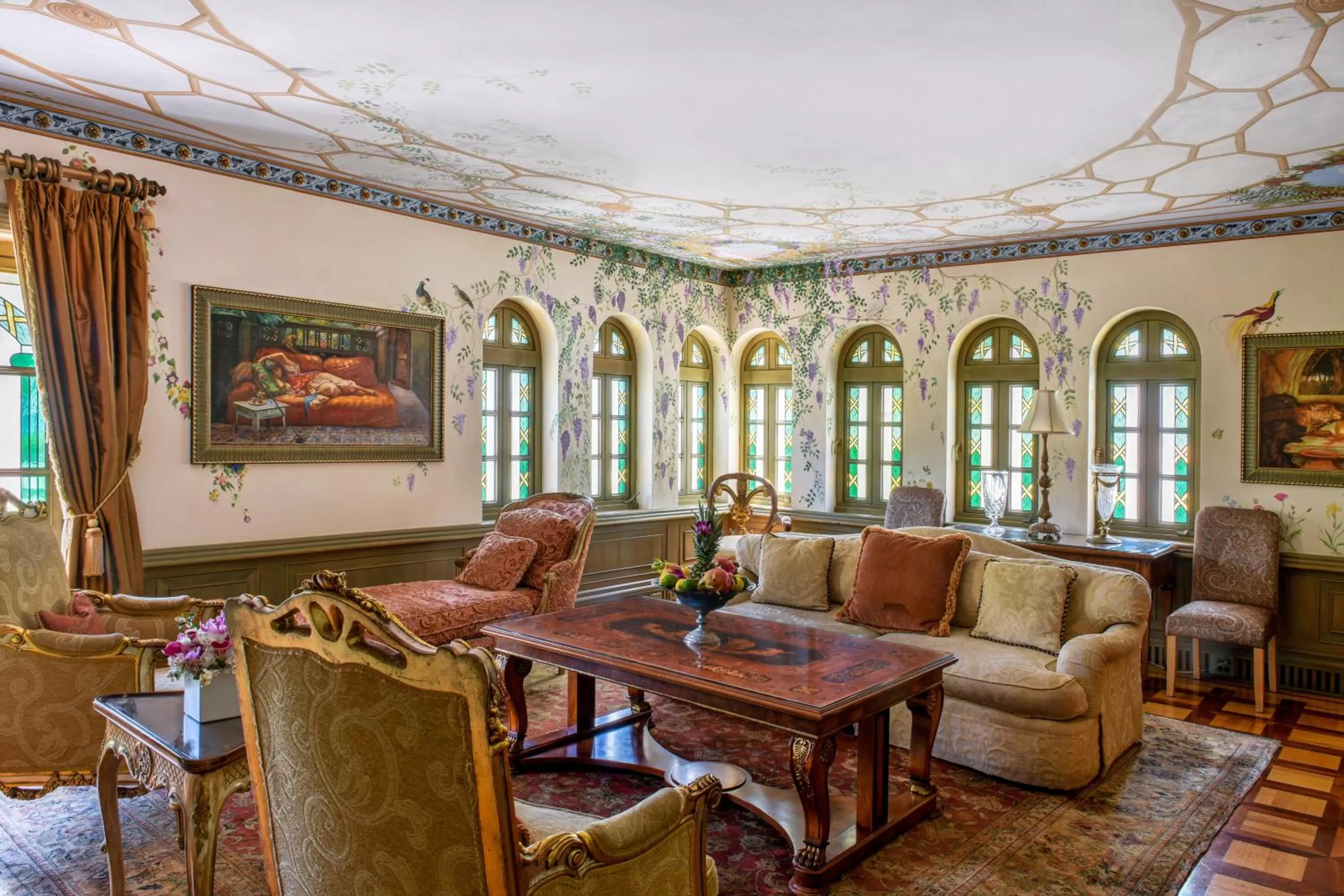Living room in The Villa Casa Casuarina
