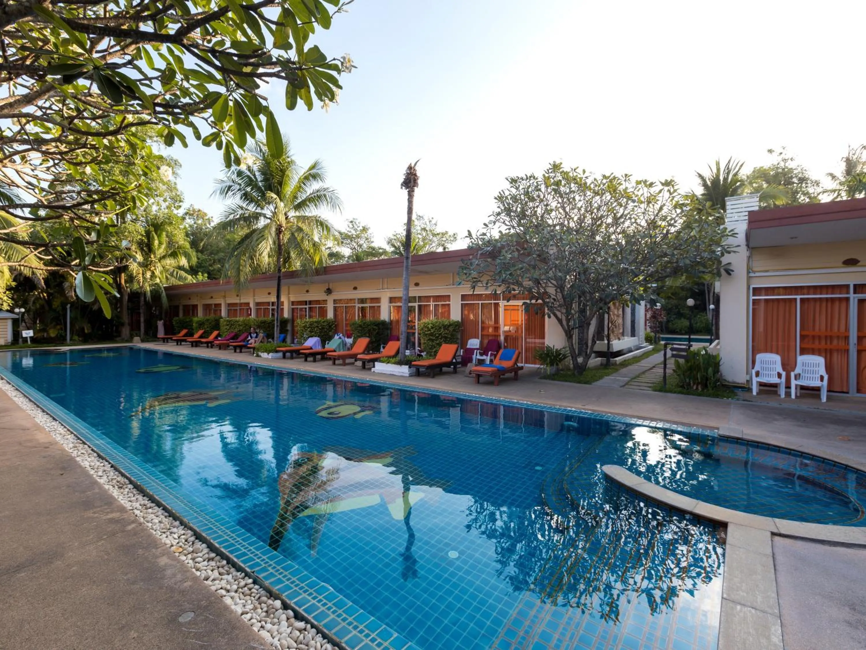 Swimming pool in Phuket Sea Resort SHA Extra Plus