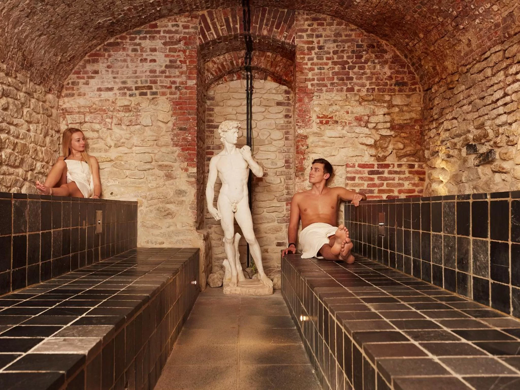 Sauna in Thermae Boetfort Hotel
